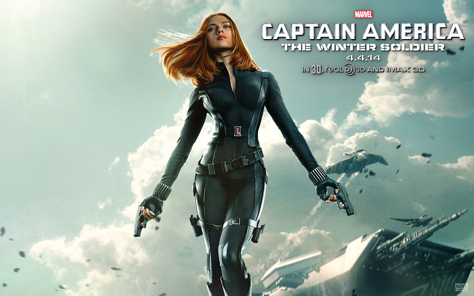 Captain America The Winter Soldier Black Widow Wallpapers