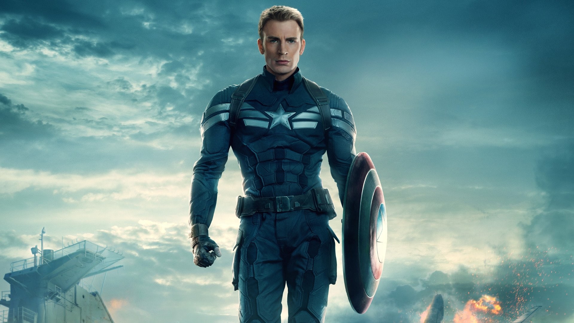 Movie – Captain America The Winter Soldier Captain America Chris Evans Wallpaper