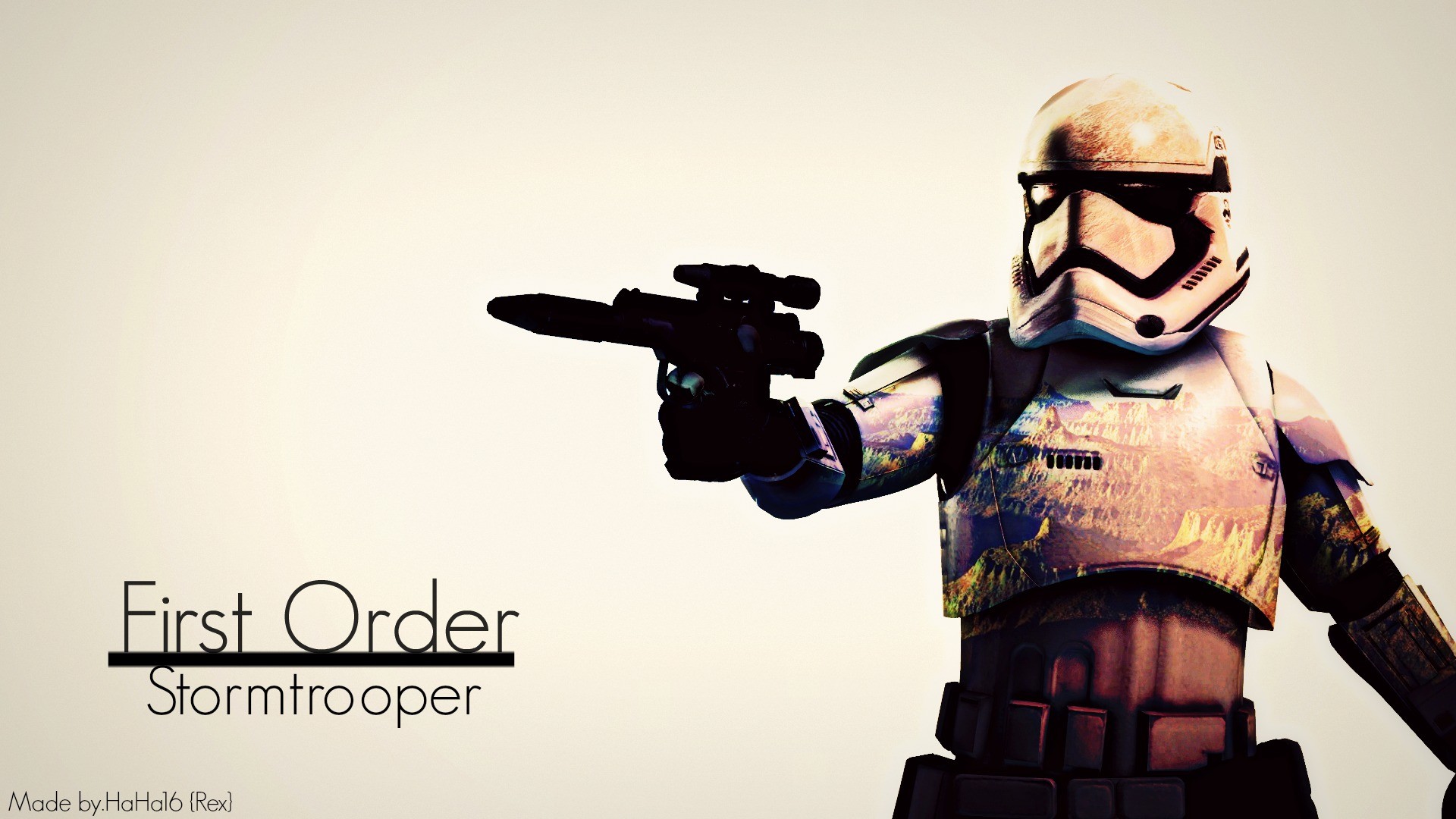 First Order Stormtrooper by HaHa16RexMaker First Order Stormtrooper by  HaHa16RexMaker