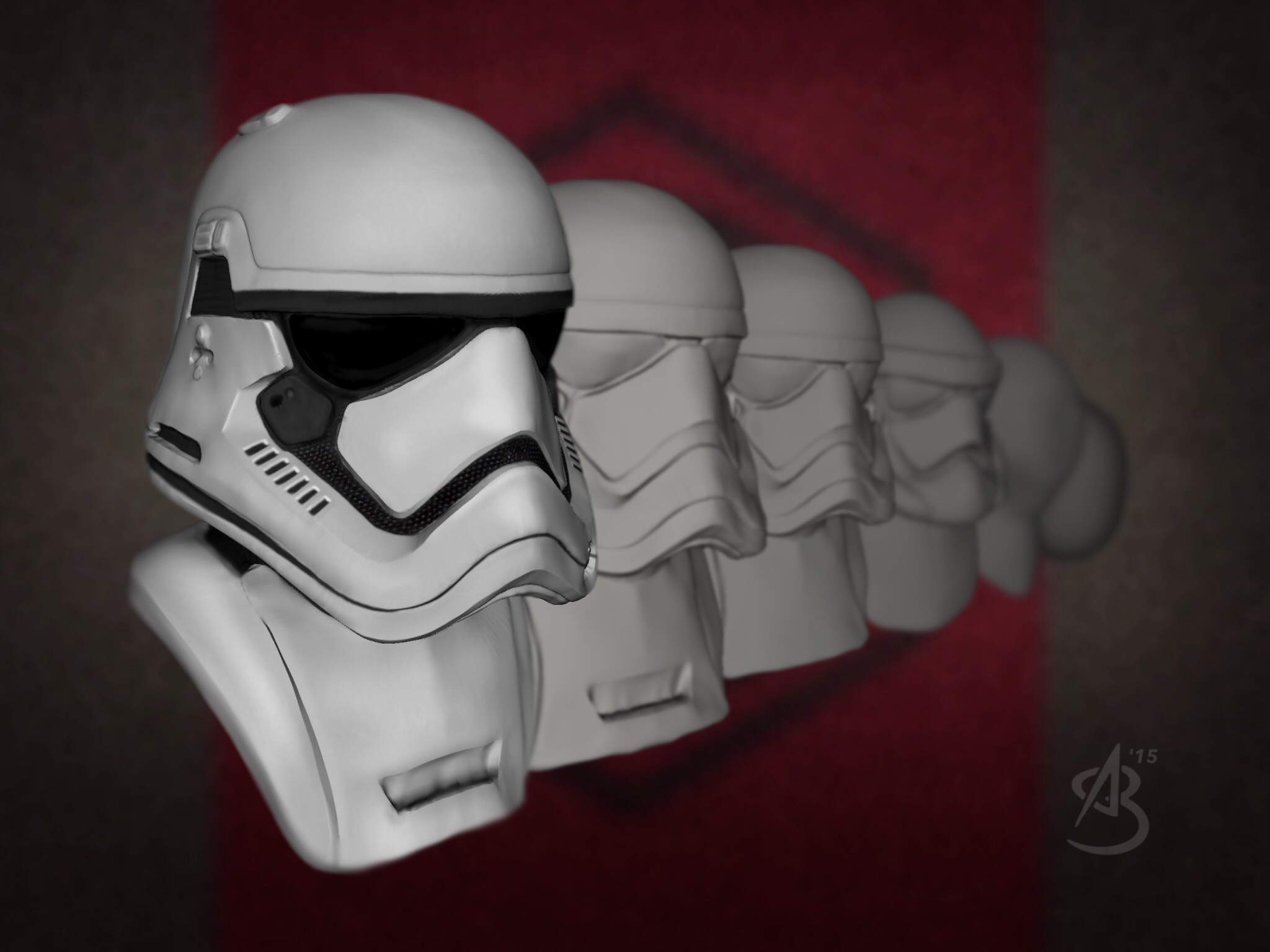 First Order Storntrooper, 123D Creature 123D Sculpt