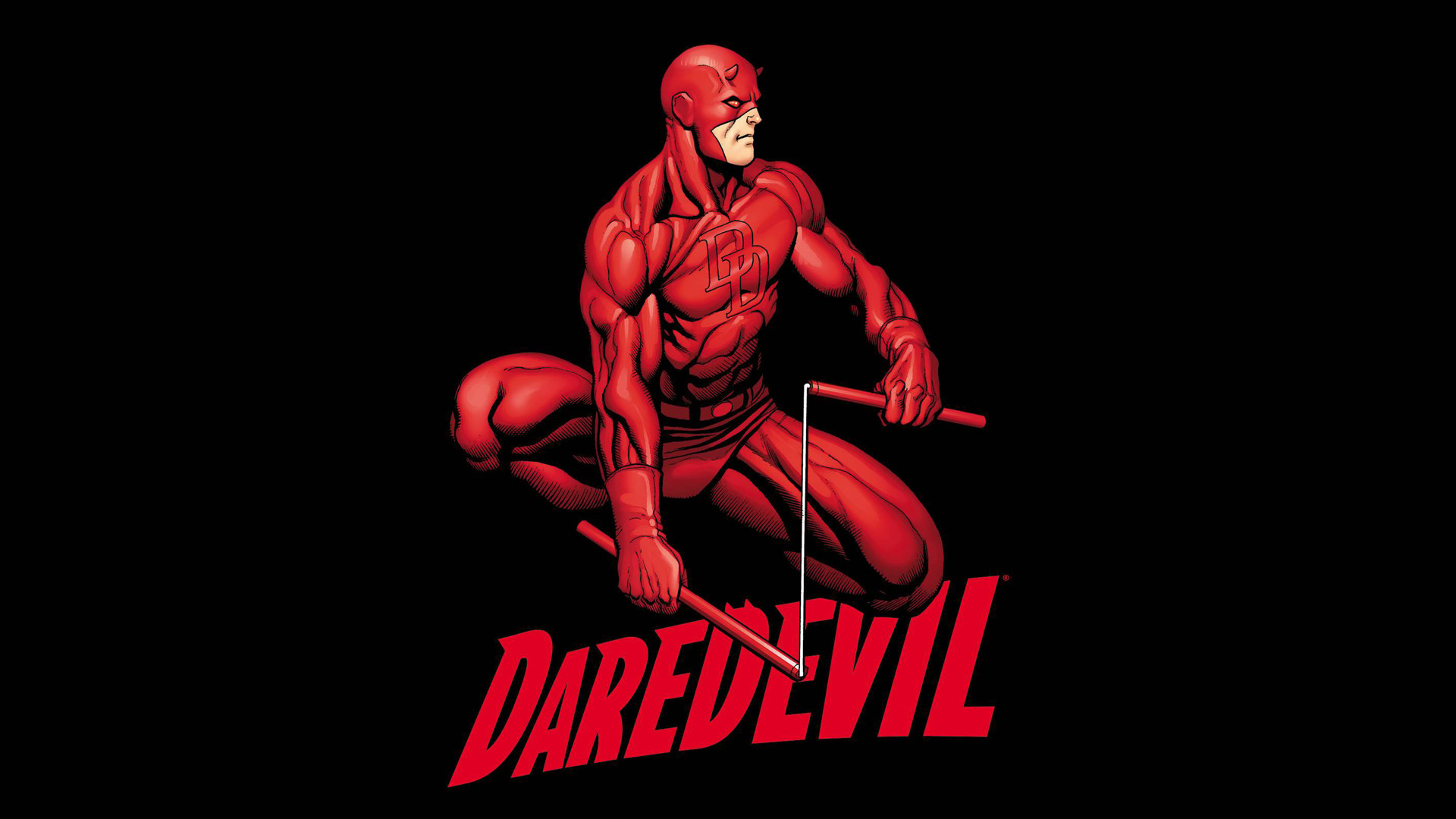 Background Full HD 1080p. Wallpaper daredevil, marvel, superhero, comics