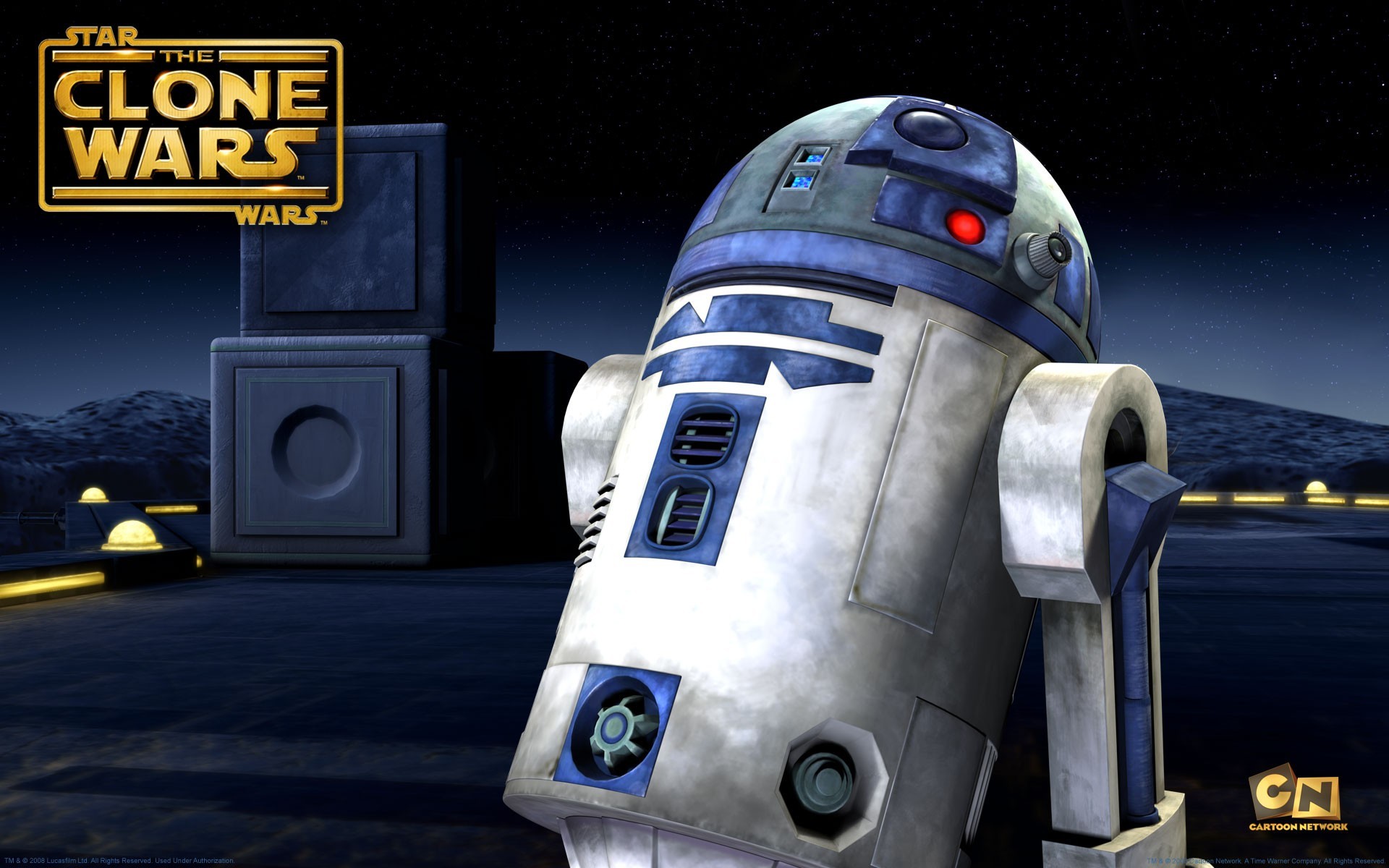 TV Show – Star Wars The Clone Wars Star Wars Cartoon Robot R2 D2