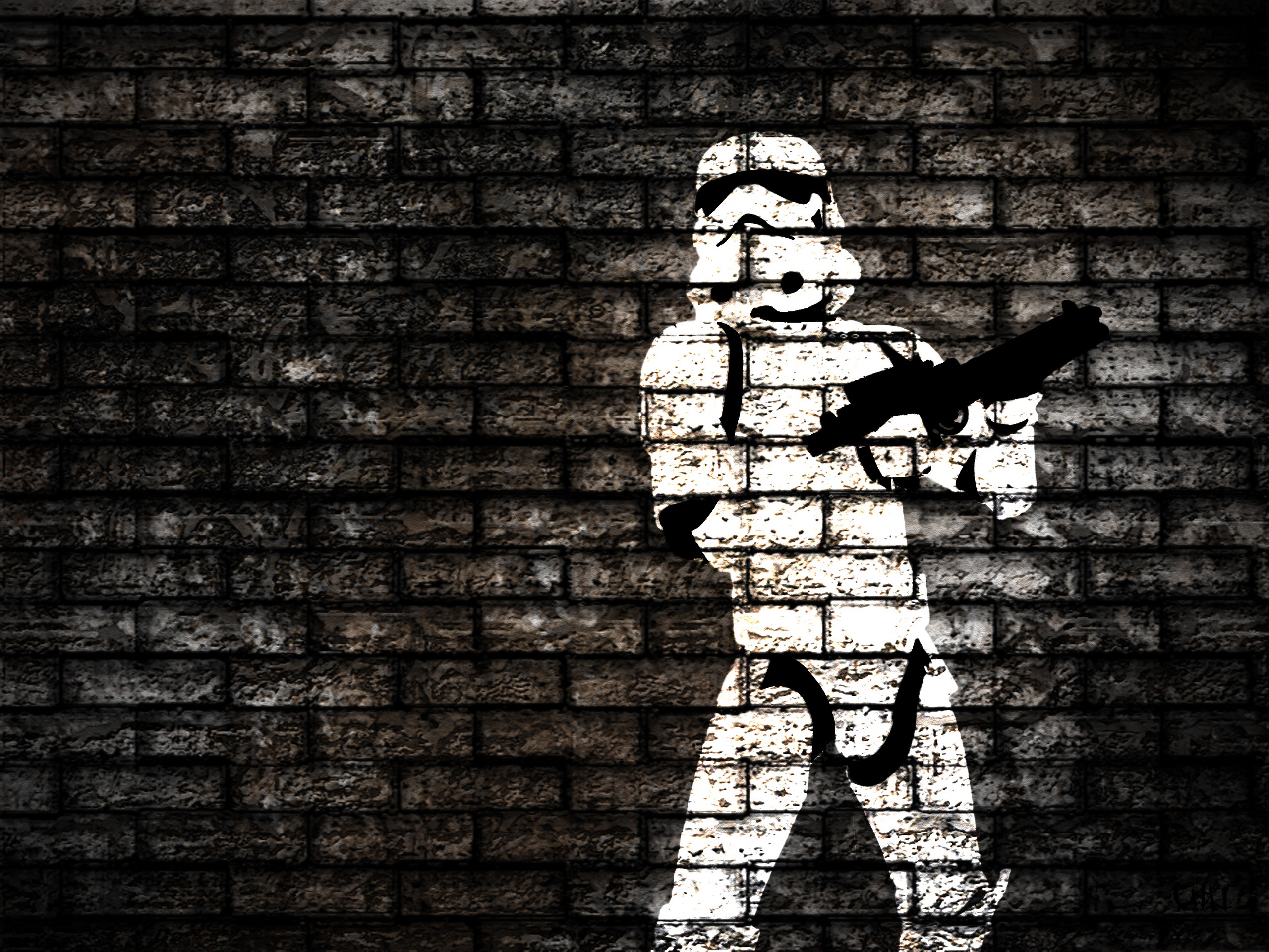 I made this wallpaper with photoshop.HD Wallpaper and background photos of Stormtrooper Wallpaper for fans of Star Wars images