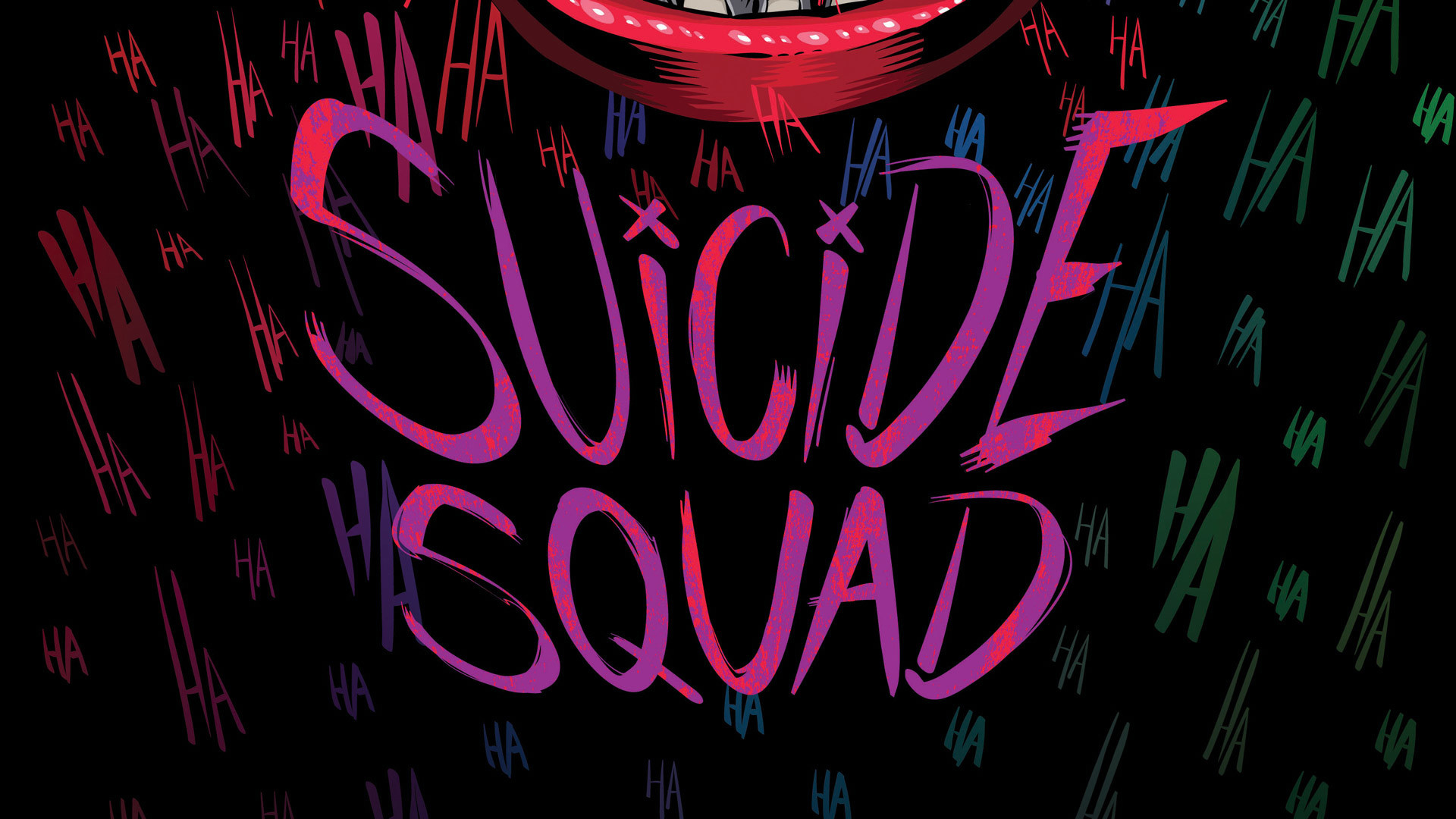 Suicide Squad Typography