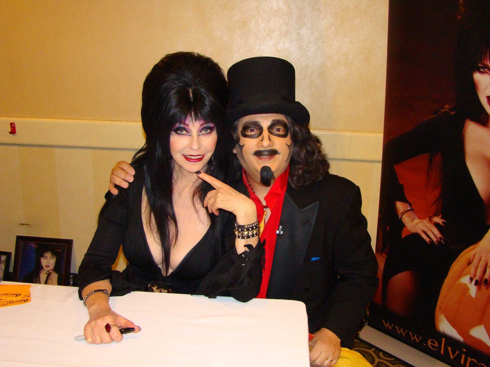 Television Horror Host Icons Elvira, Mistress of the Dark and Svengoolie