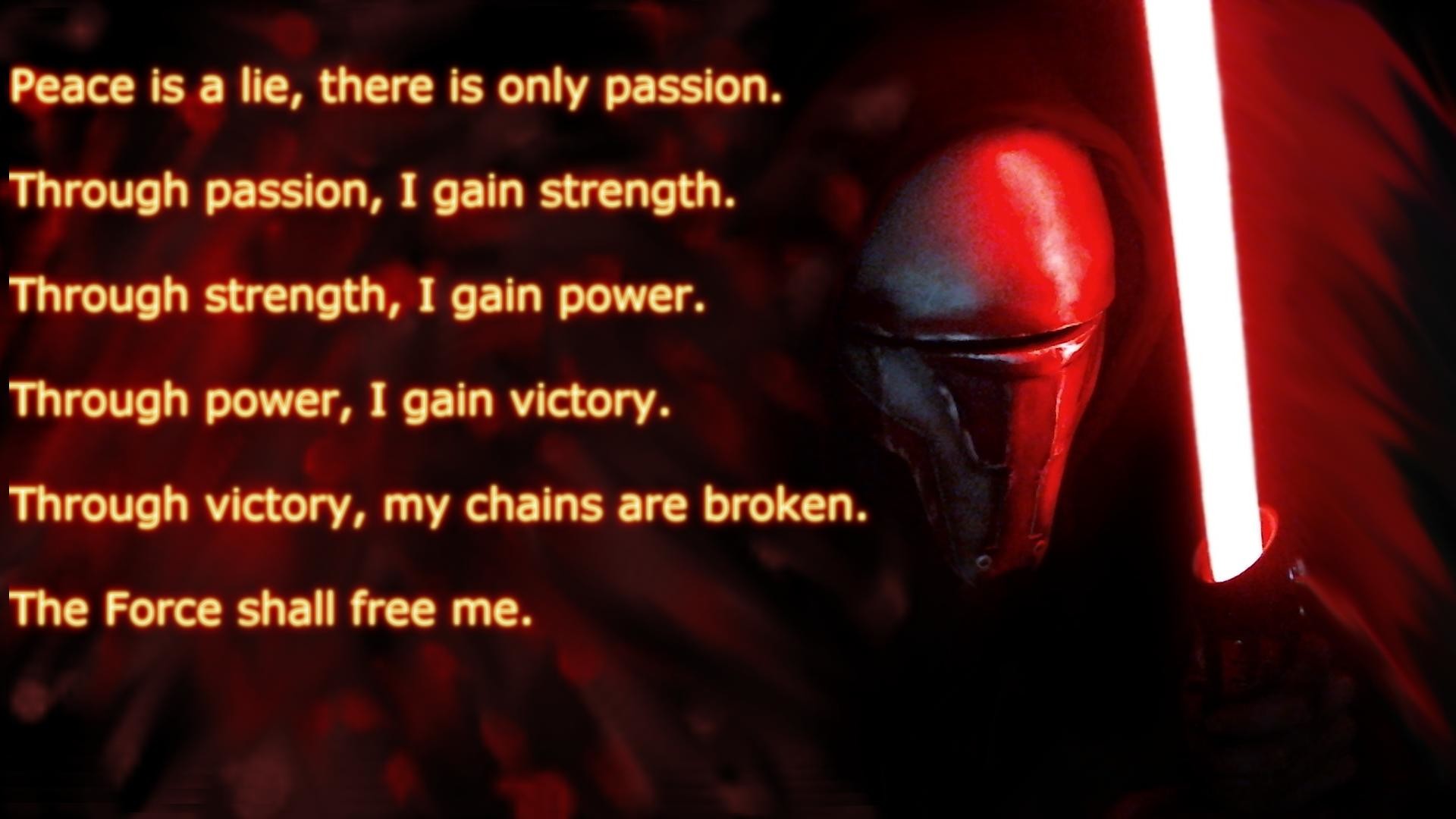 Sith Code Revan – Wallpaper Original Content