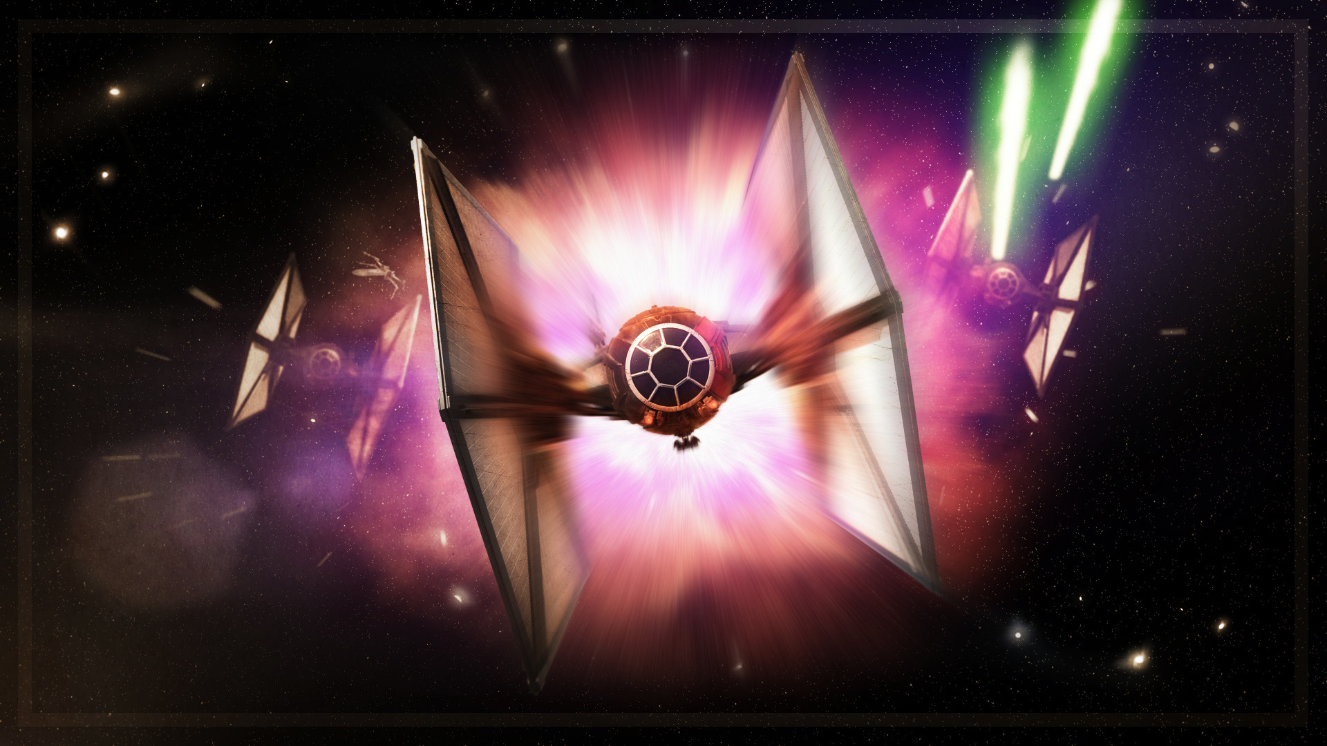 Star Wars Tie Fighter Wallpaper 1920×1080 by Valkia