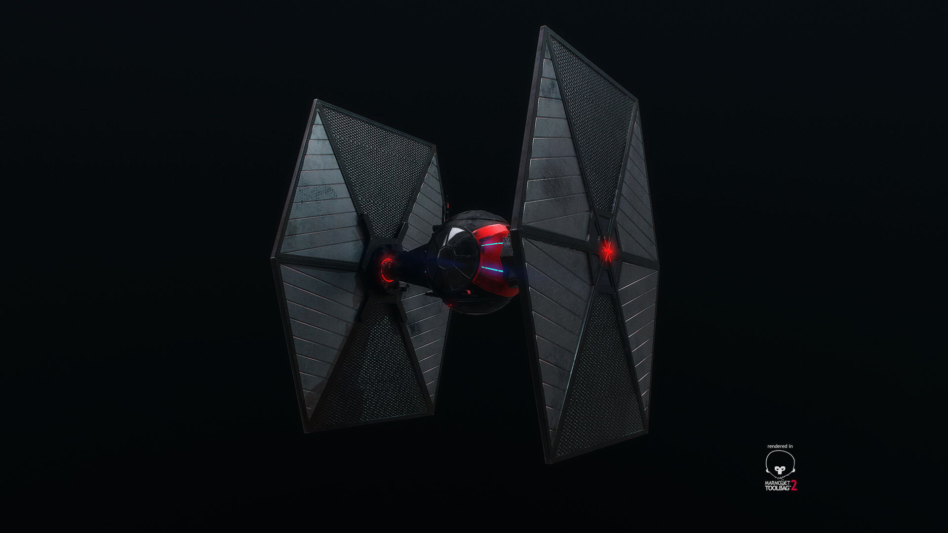 Tie-fighter – Turntable
