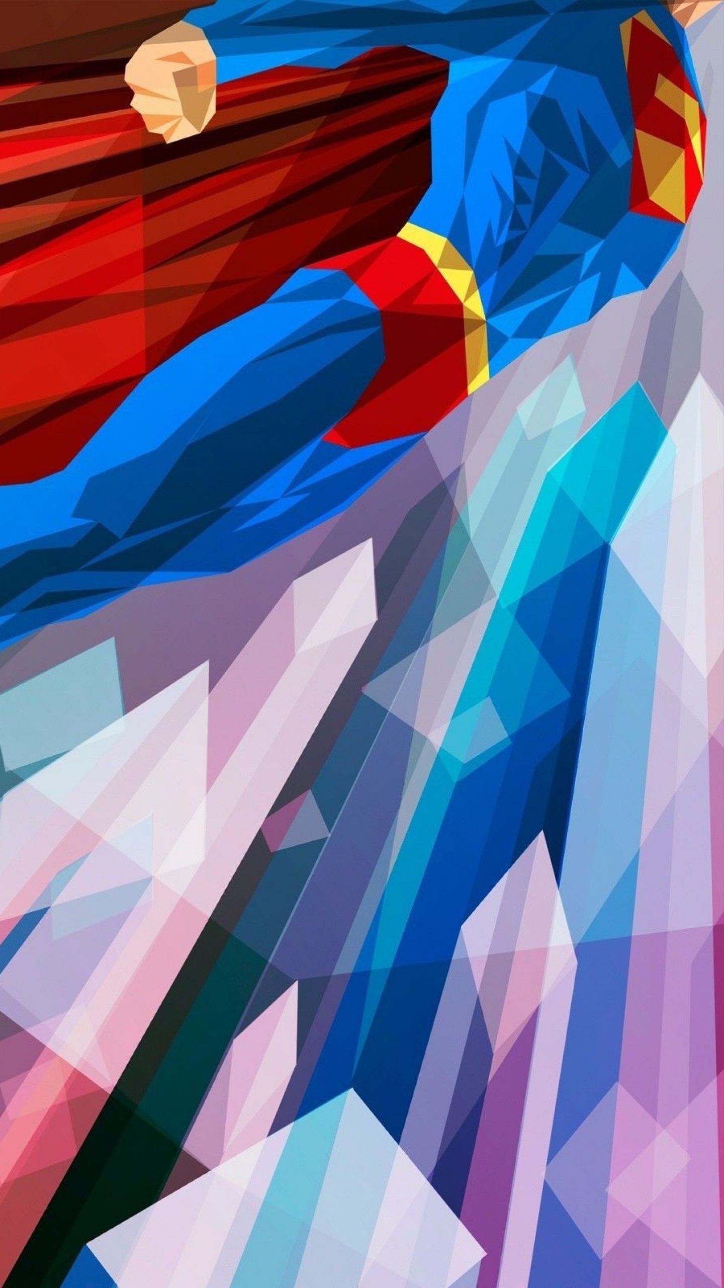 Preview wallpaper superhero, superman, bright 1440×2560
