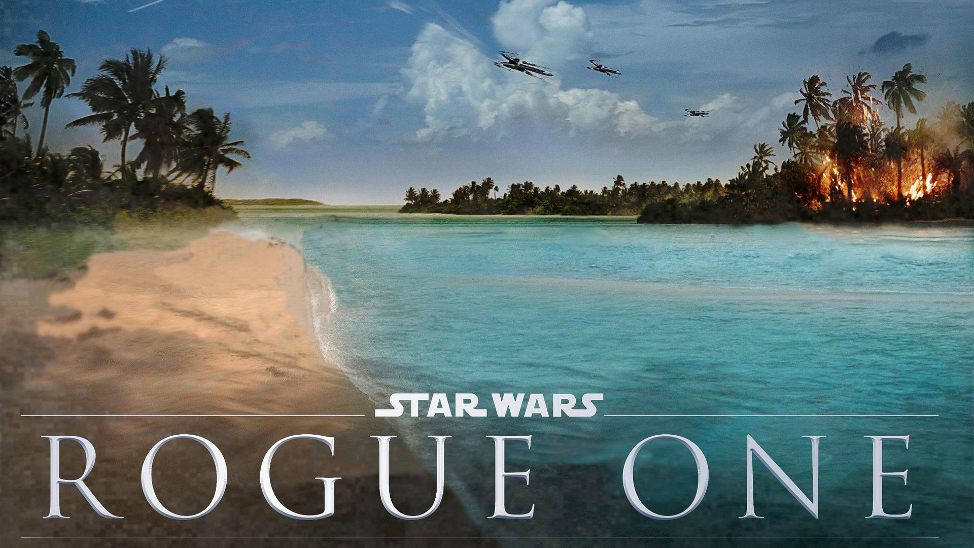 Star Wars Rogue One – Landscape Concept Art wallpaper