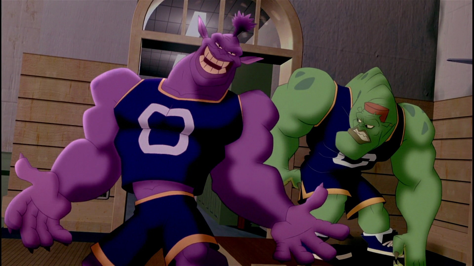 Bupkus smiled & about to nod his head while looking at Mr. Swackhammer. |  Monstars Bupkus | Pinterest | Space jam