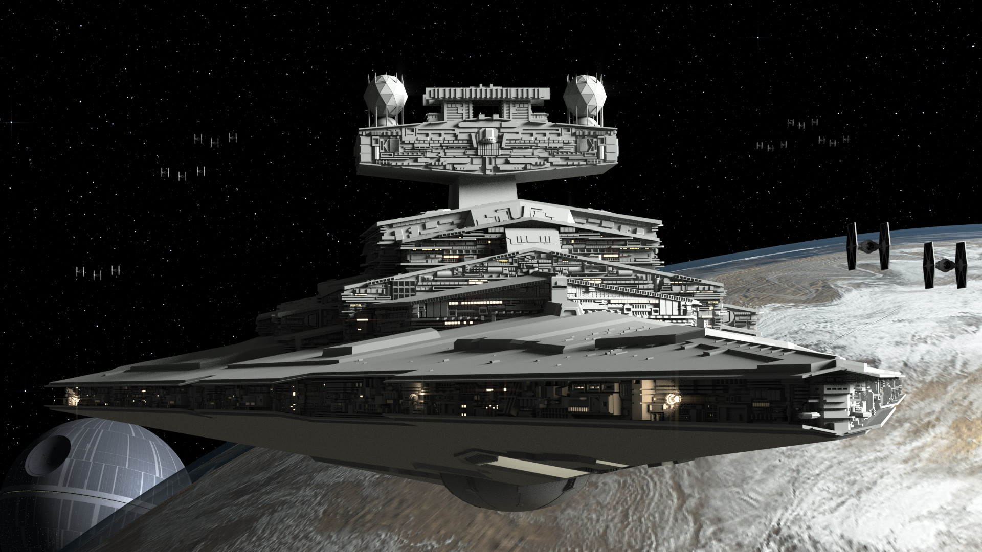 WIPImperial II Class Star Destroyer – Still needs lots of work, but Id like to know what you all think I can improve