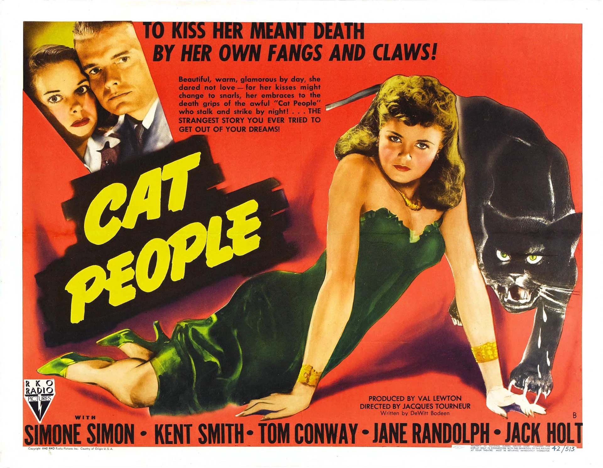 1940 Movie Posters | Cat People Ii – Vintage 1940s Movie Posters Wallpaper  Image