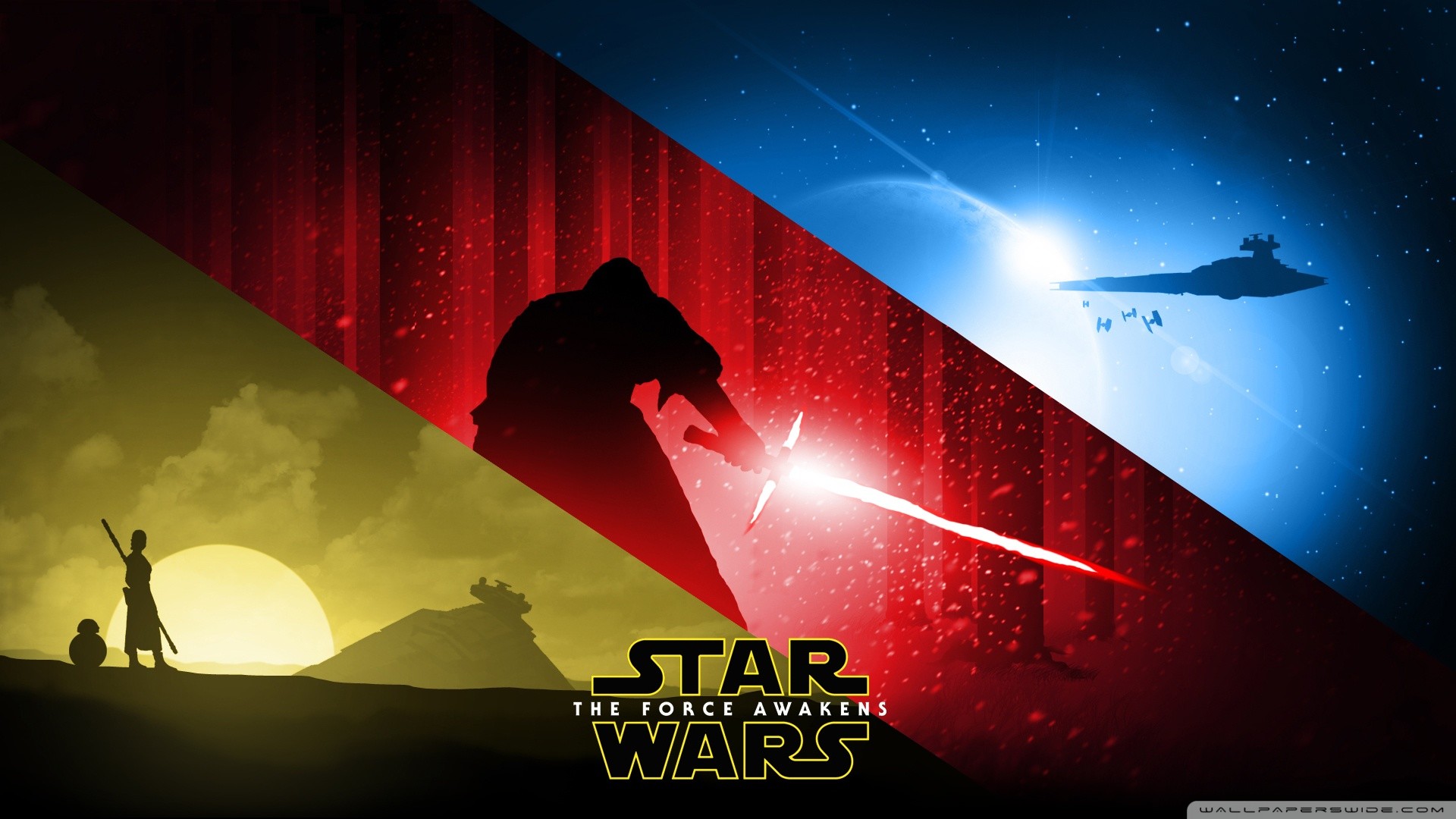 Star wars the force awakens hd desktop wallpaper high definition