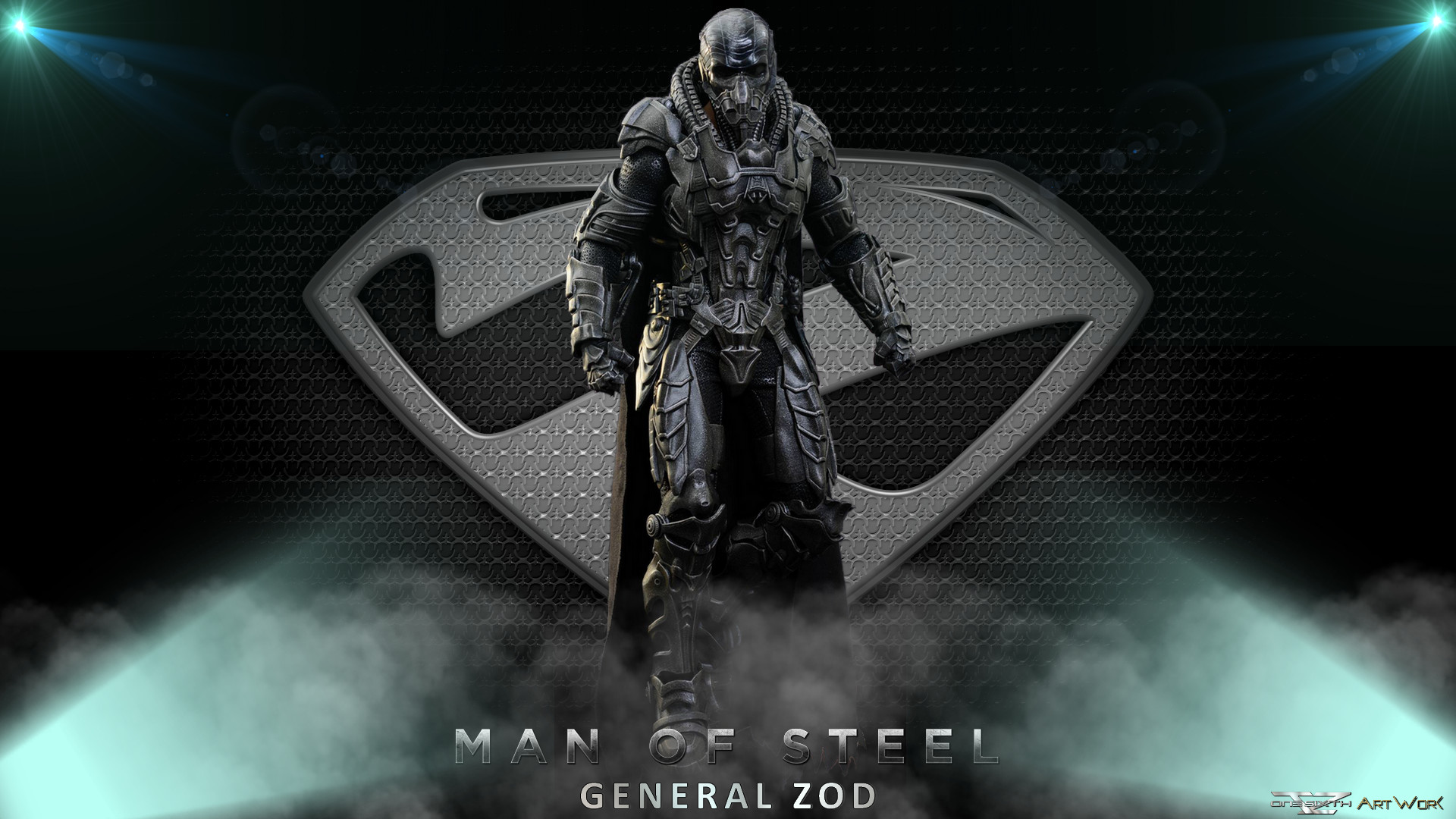 ArtWork Man Of Steel General Zod – Hot Toys – Full HD