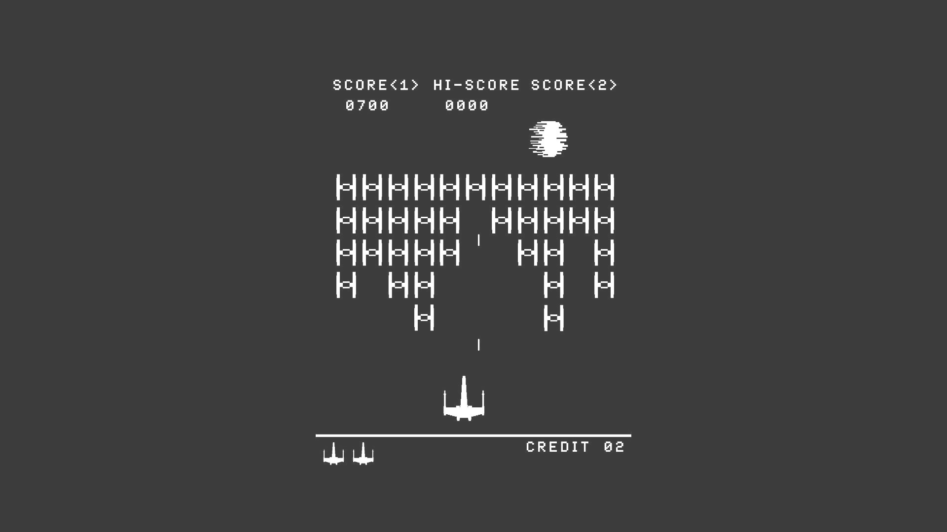 Star Wars Game Minimalism 1366×768 Resolution