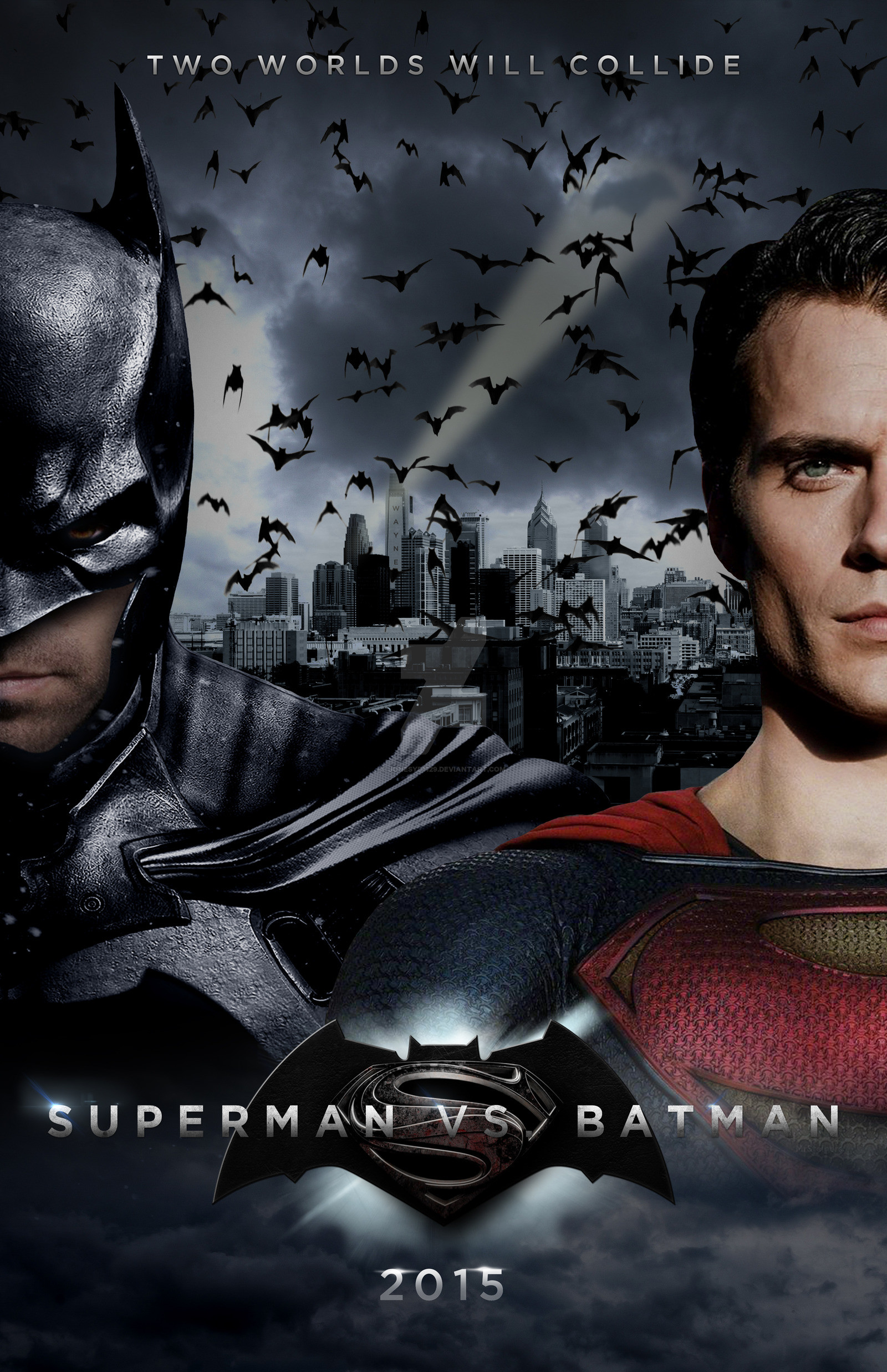 Jonesyd1129 Batman v. Superman Dawn of Justice Poster 1 by jonesyd1129
