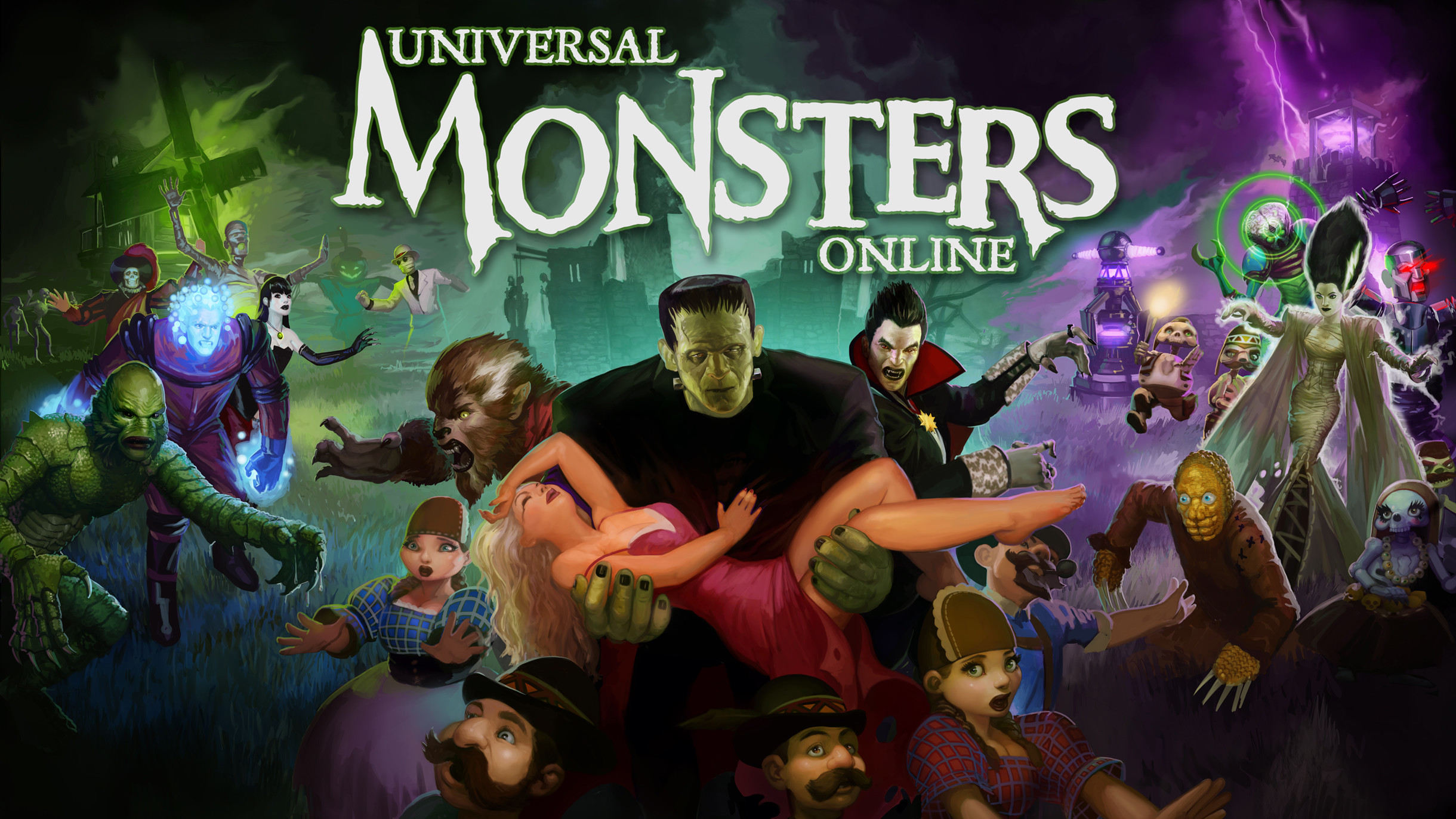 Universal Monsters Logo On universal monsters