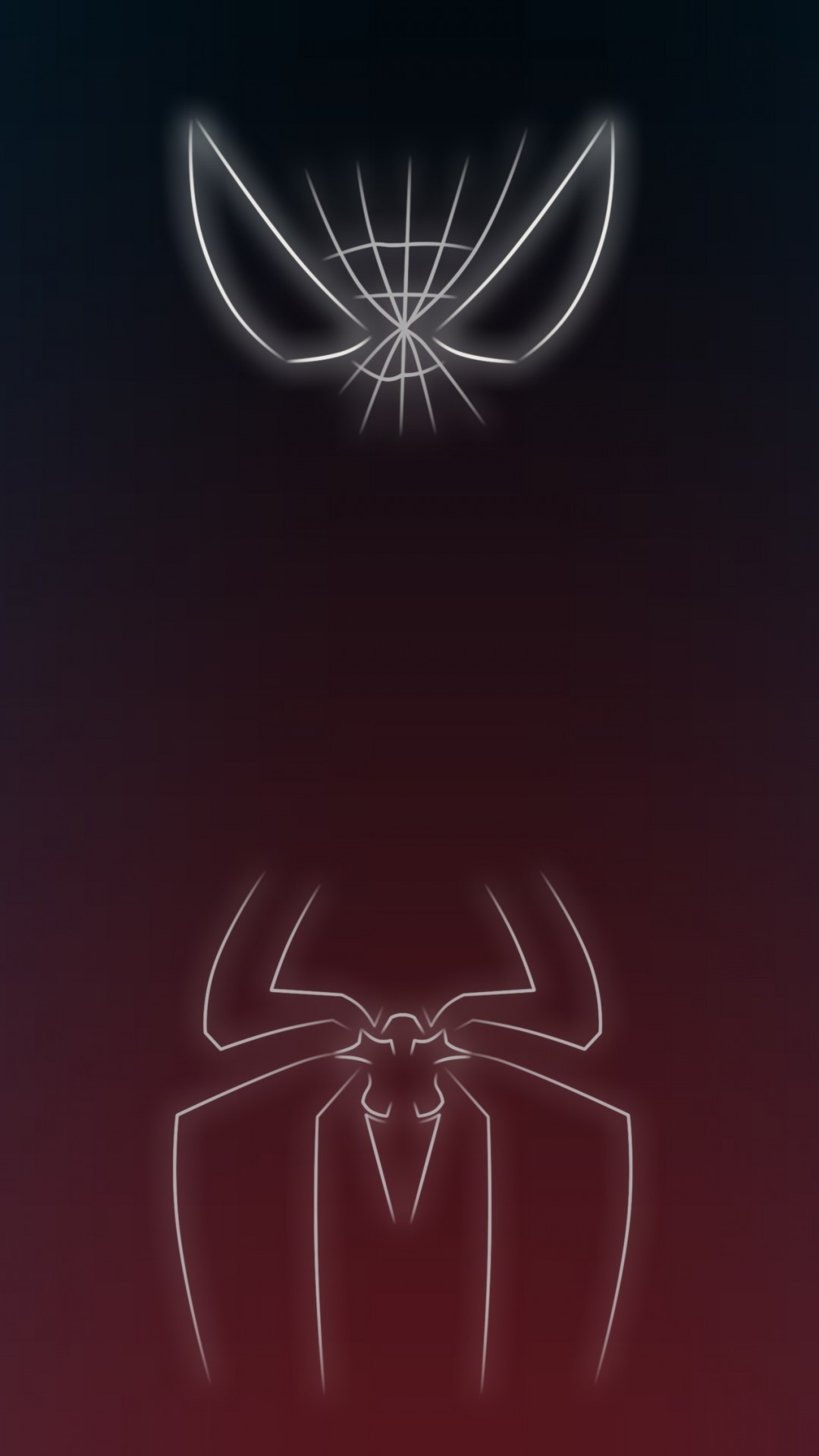 Download Neon Light Superhero Spiderman 1080 x 1920 Wallpapers – 4644330 –  neon light superhero avengers marvel comics spider man spiderman | mobile9
