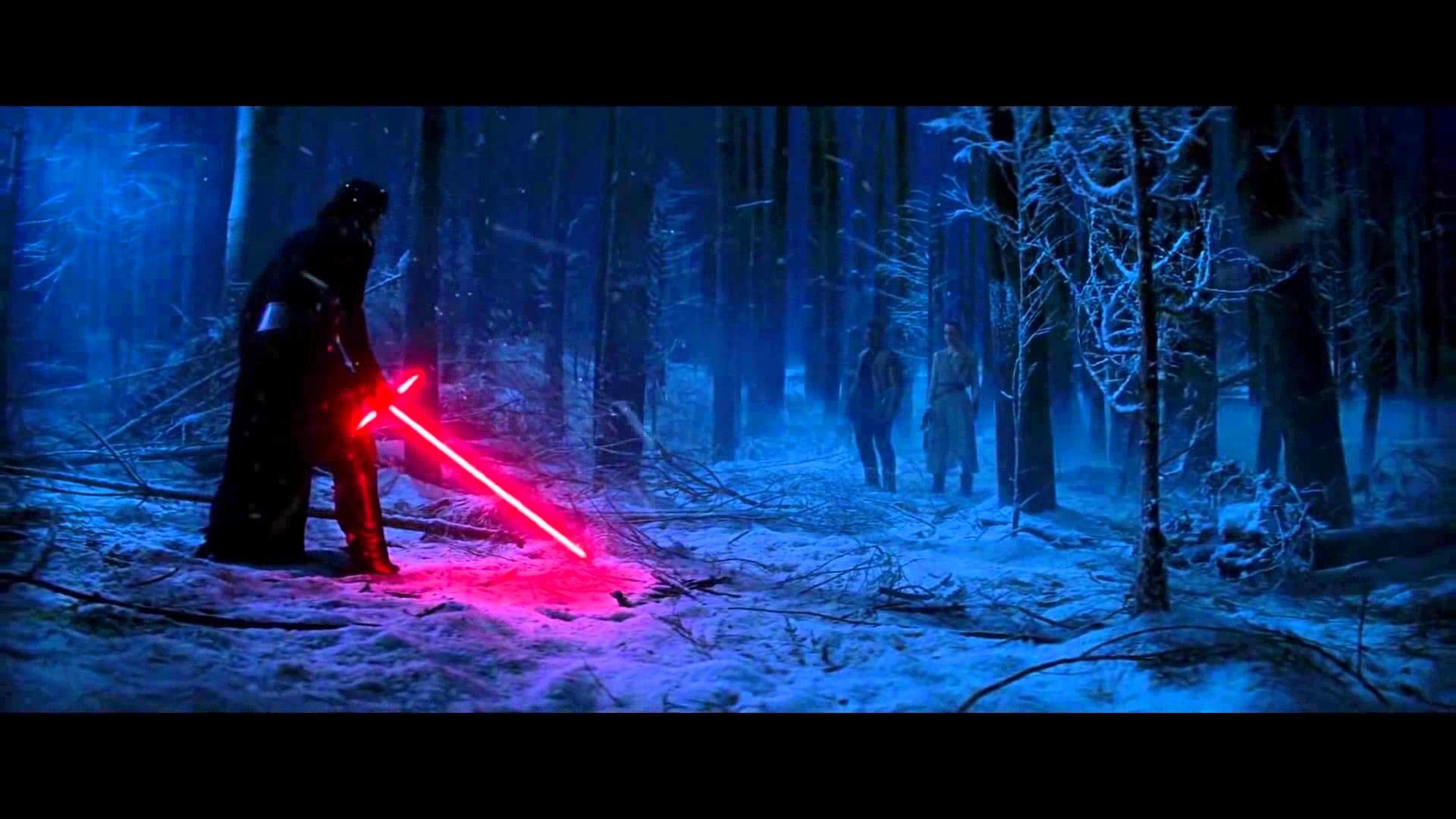 HD Kylo Ren vs Finn and Rey scene – Star Wars 7 – YouTube