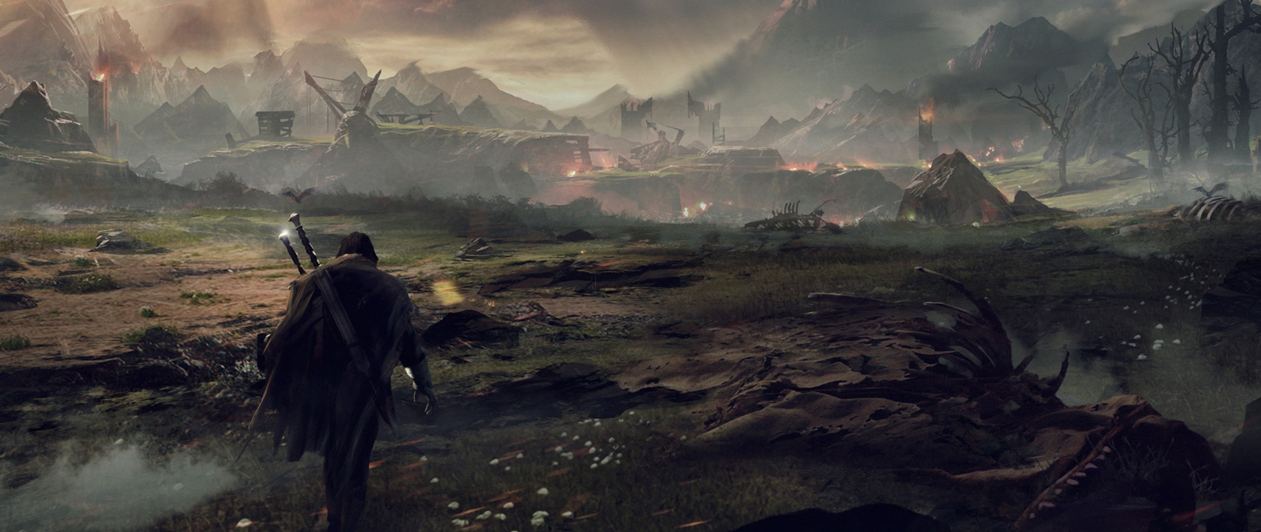 Preview wallpaper middle earth shadow of mordor, the lord of the rings, talion