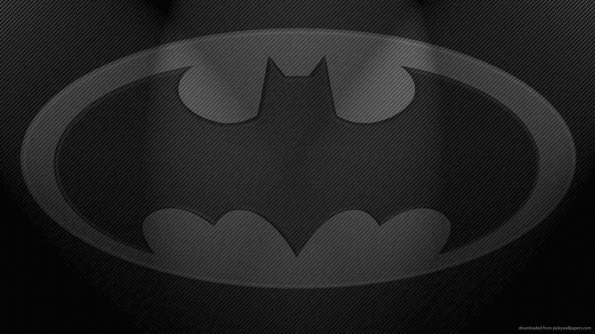 Batman gray logo picture
