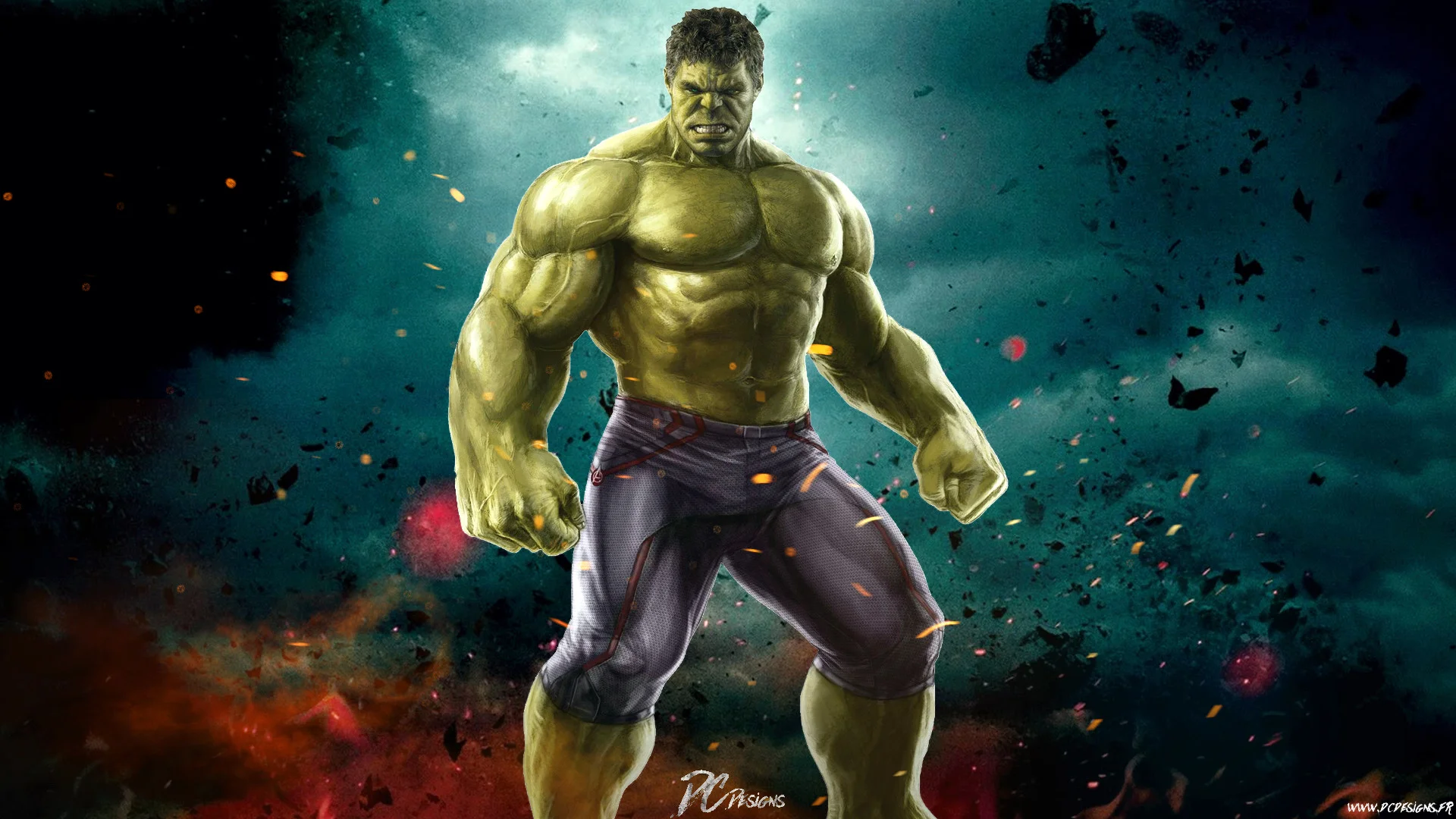 Funny Hulk Desktop Wallpaper