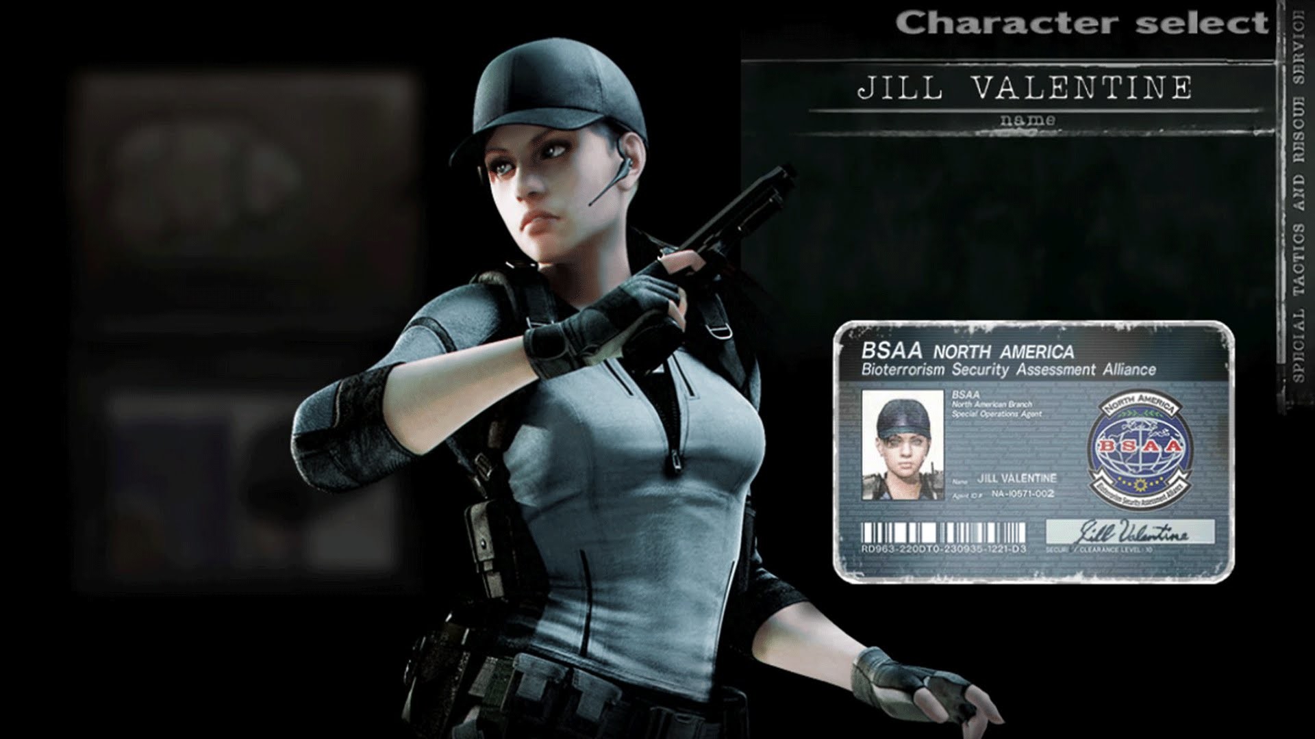 Jill Valentine BSAA Outfit RE5 Skin Resident Evil HD Remaster 1080p60