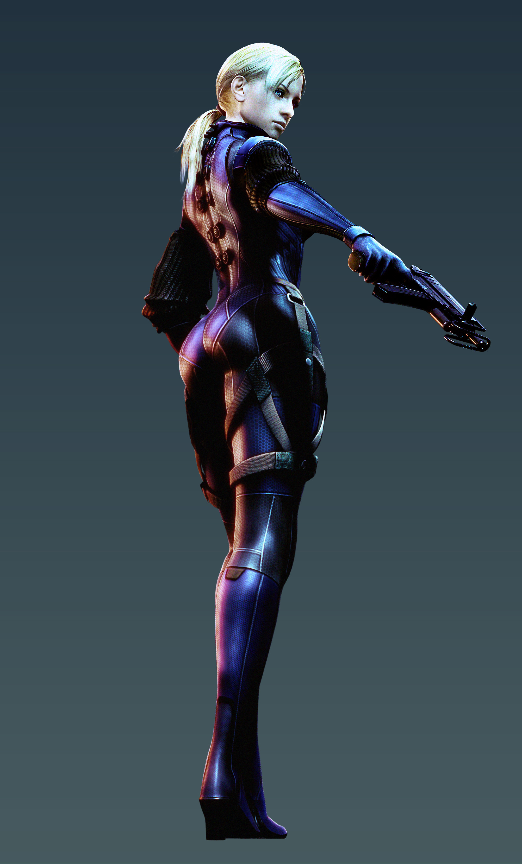 Jill Valentine, Resident Evil 5. I always did like that outfit