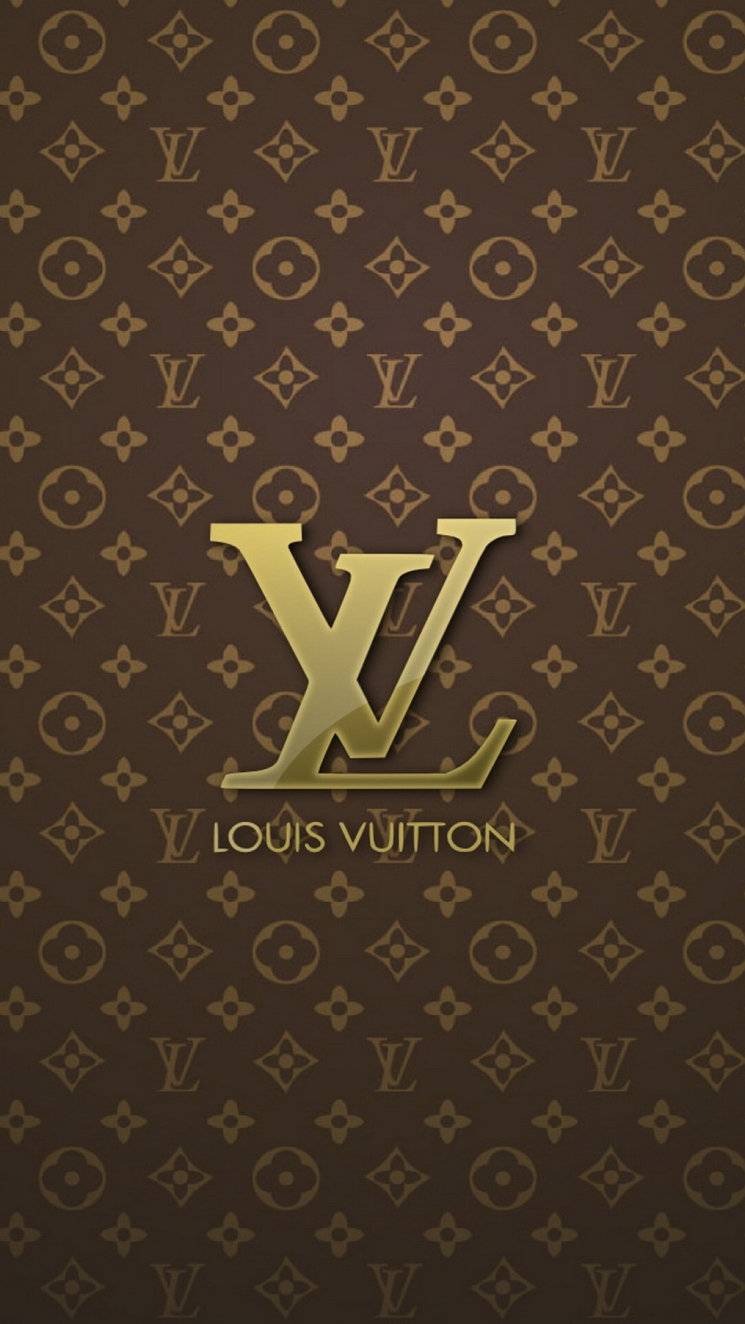 Louis Vuitton Logo Android Wallpaper