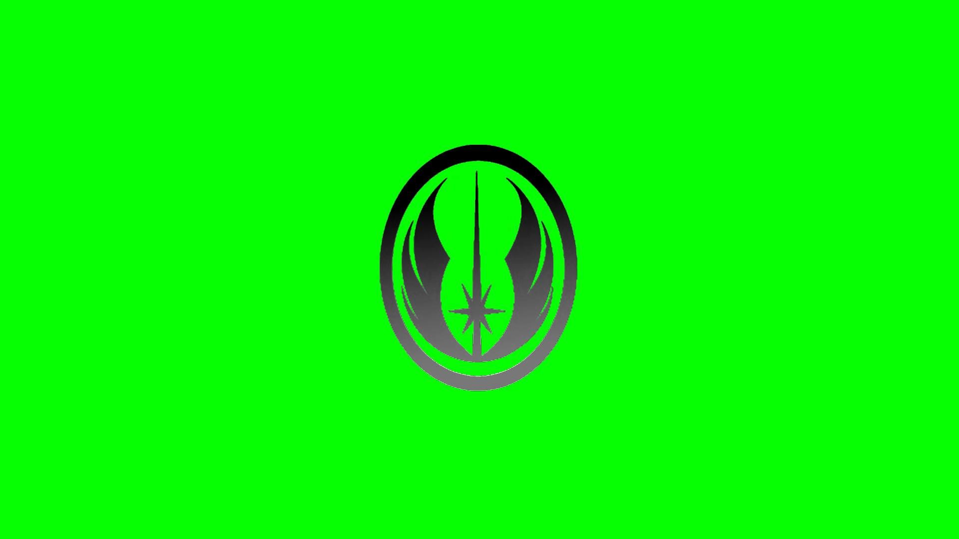 Star Wars Jedi Order Symbol – Green Screen Animation