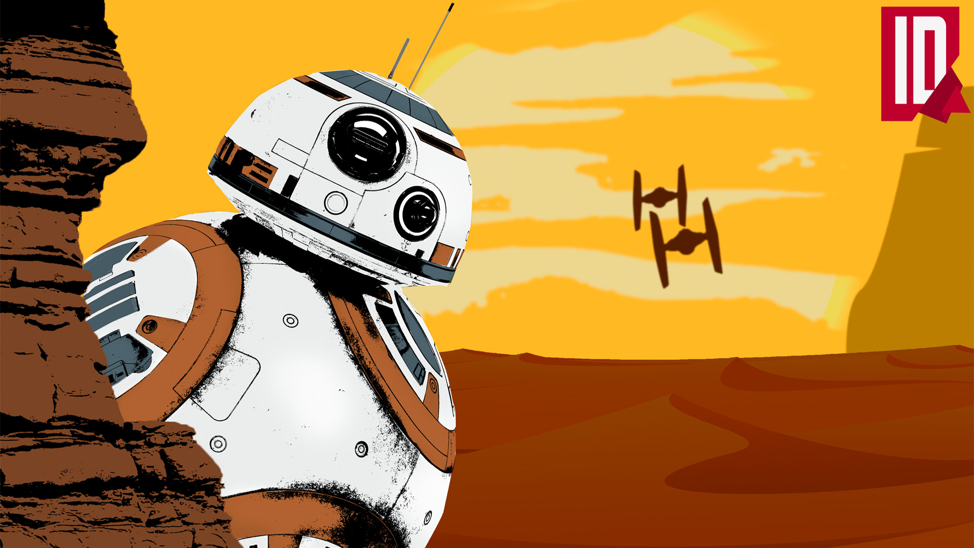 IndividualDesign Star Wars BB 8 – Wallpaper by IndividualDesign