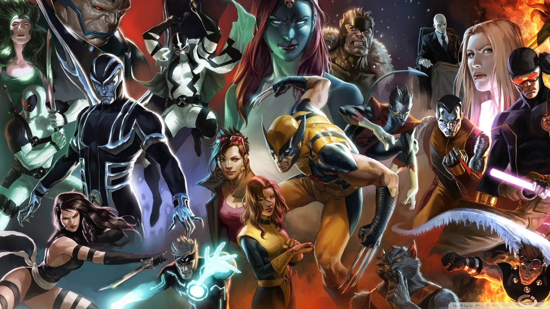 X Men Characters HD desktop wallpaper High Definition Mobile