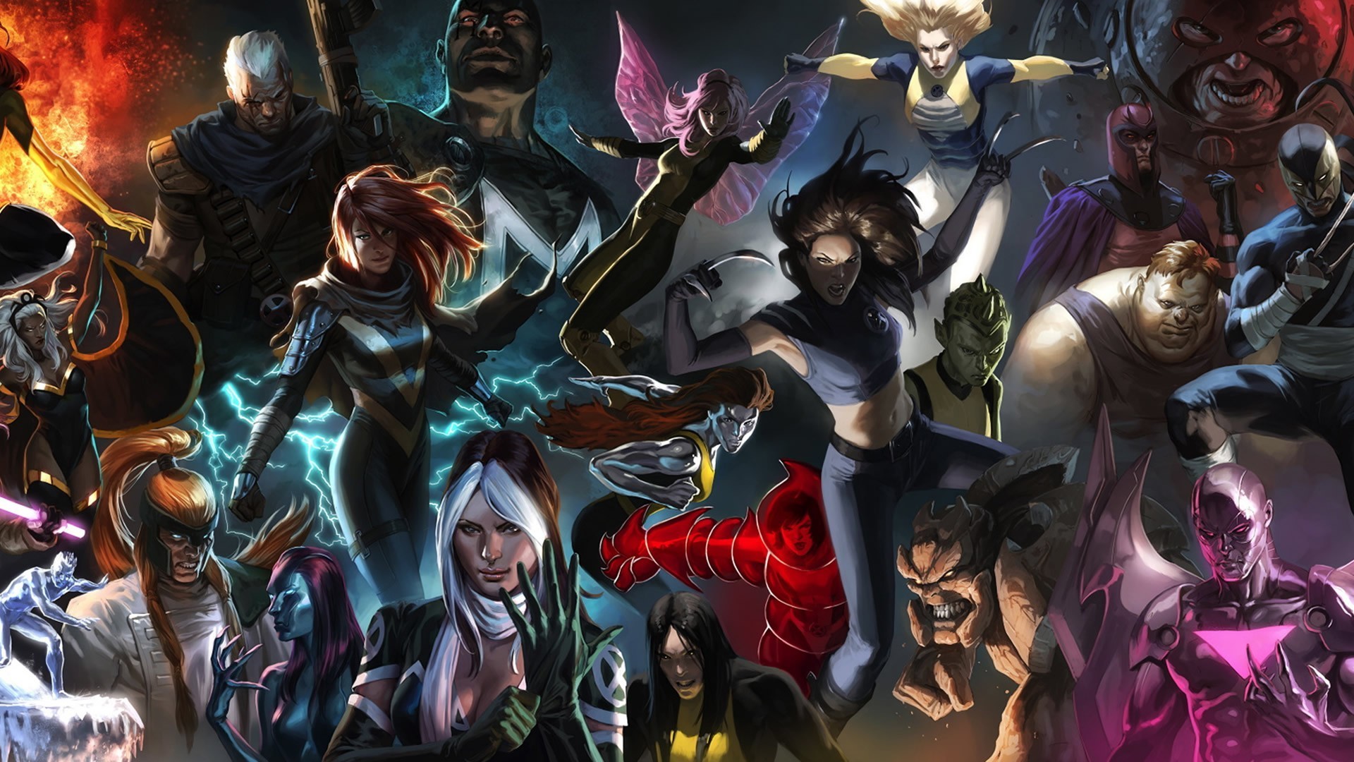 Filename Storm X Men Comics Desktop Wallpaper