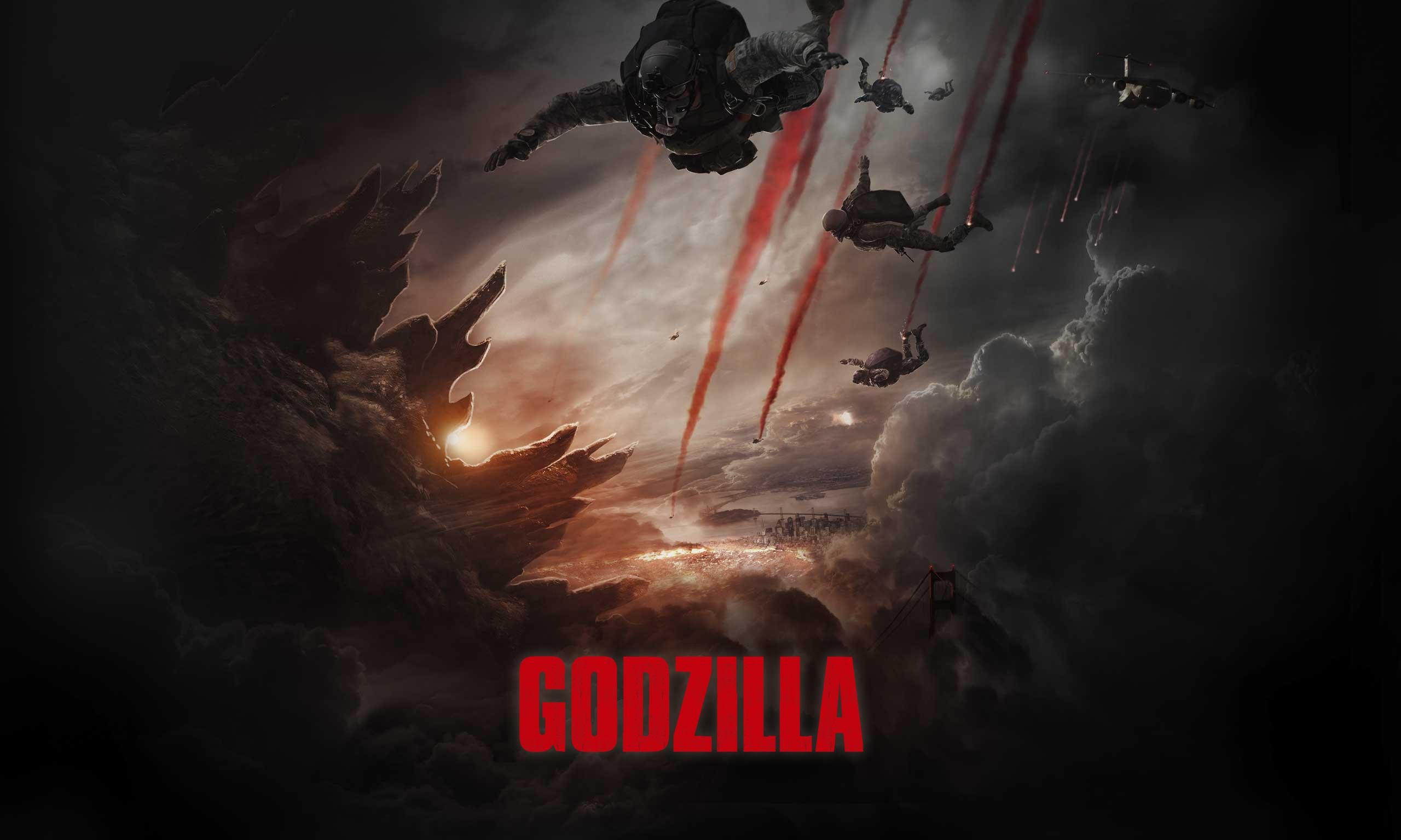 Godzilla 2014 Movie Wallpaper HD Godzilla 2014 Movie
