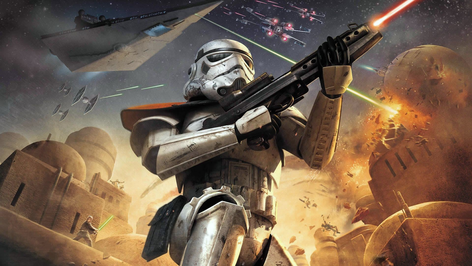 Wallpaper Star Wars Clone trooper Games