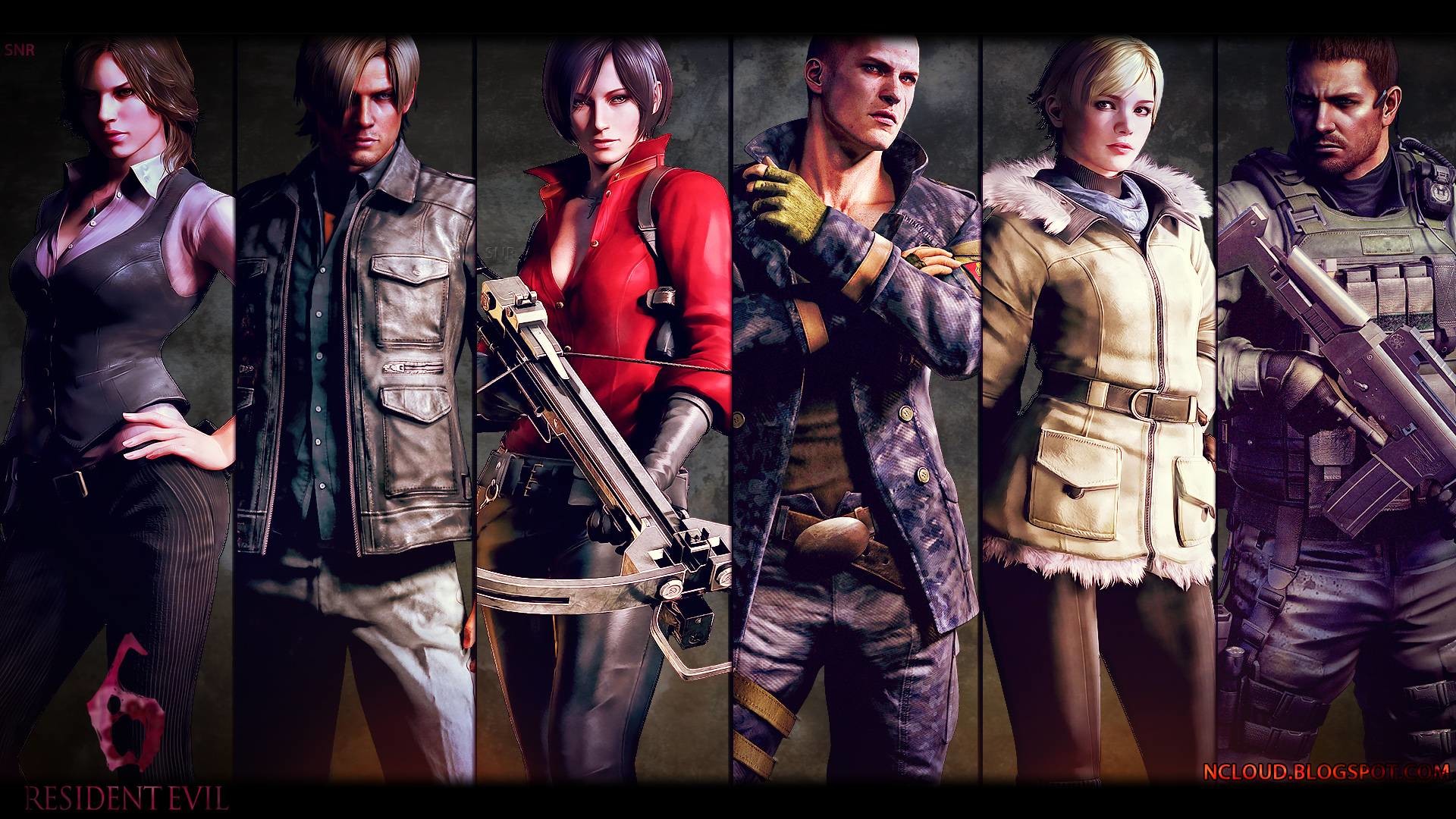 Resident Evil 6 Wallpapers Set