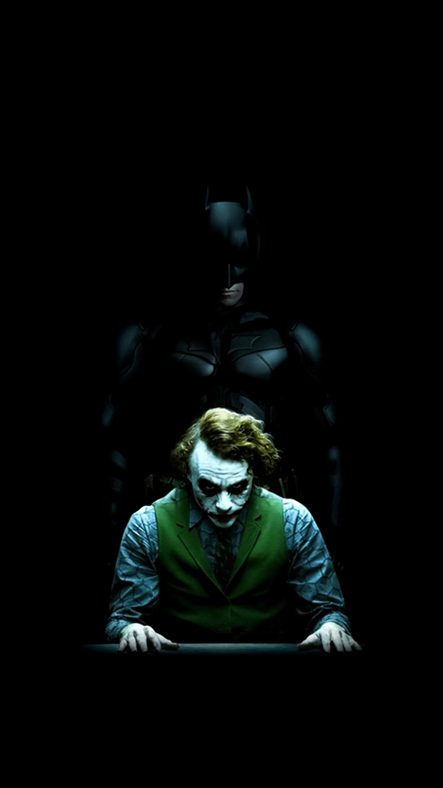 Batman and Joker – The Dark Knight . Find this Pin and more on Amoled Lockscreen Homescreen Wallpapers