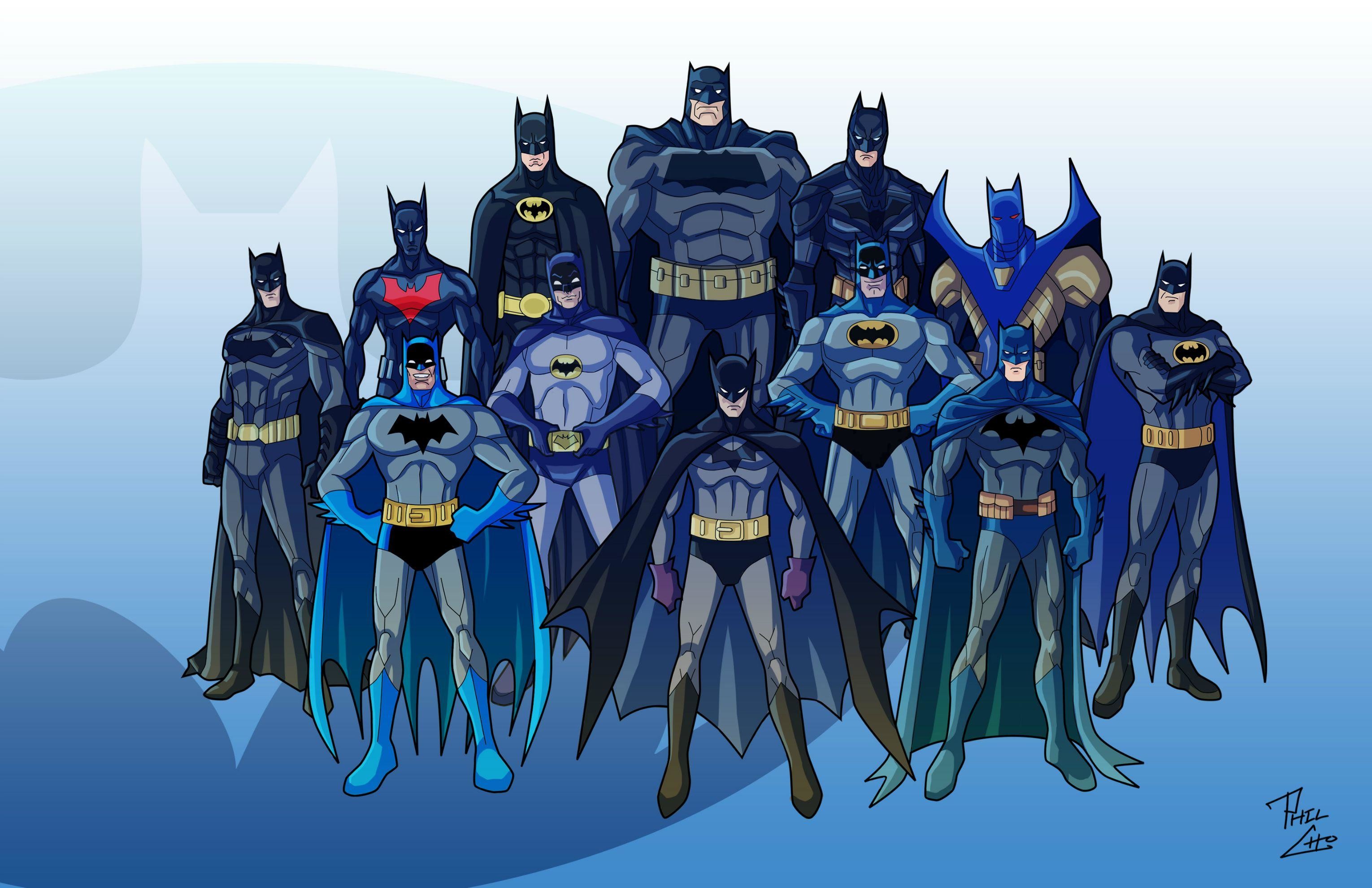 All Batmans Batman Comics Poster