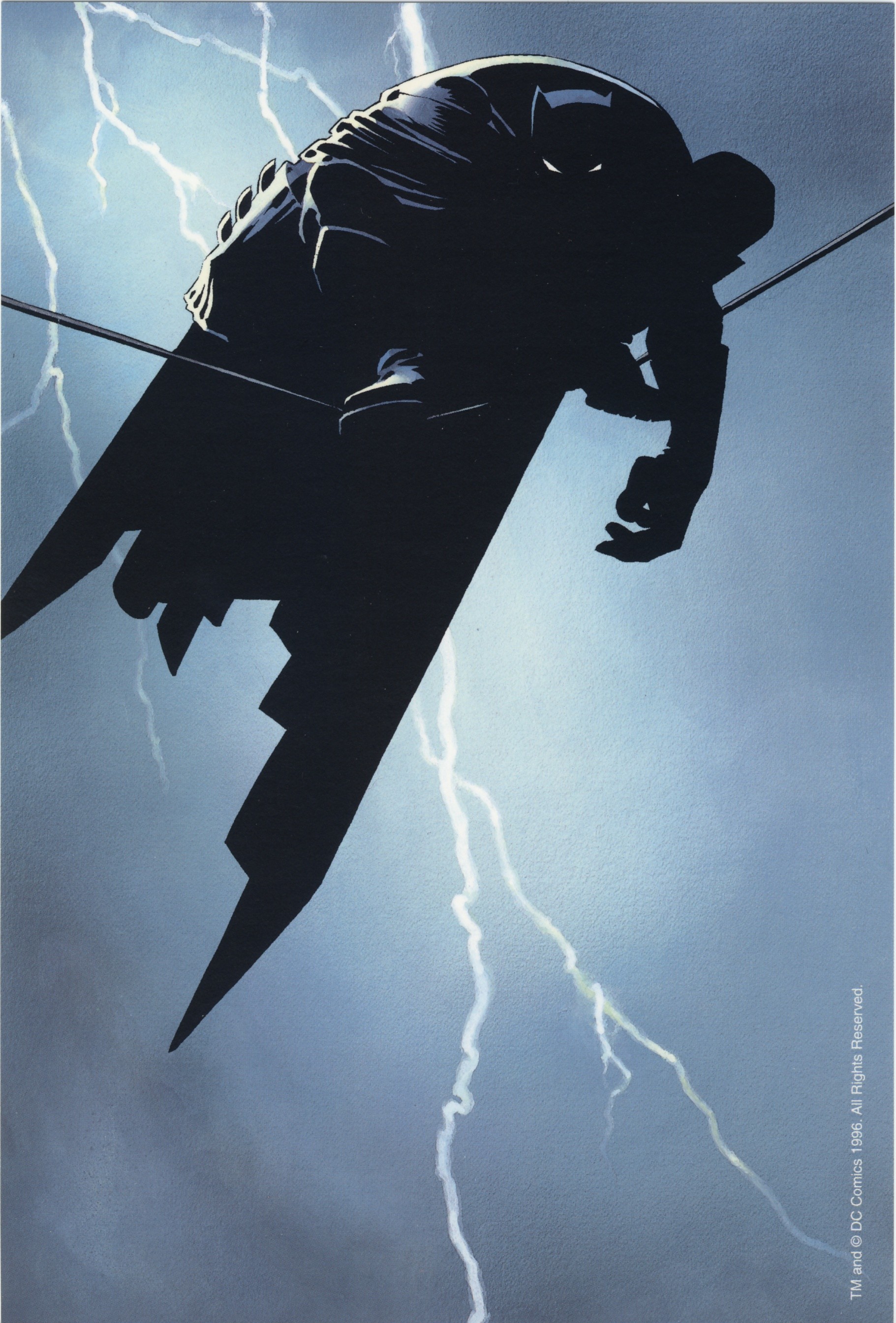 Dark Knight – Frank Miller – this poster got me back into batman after the terrible movies came out