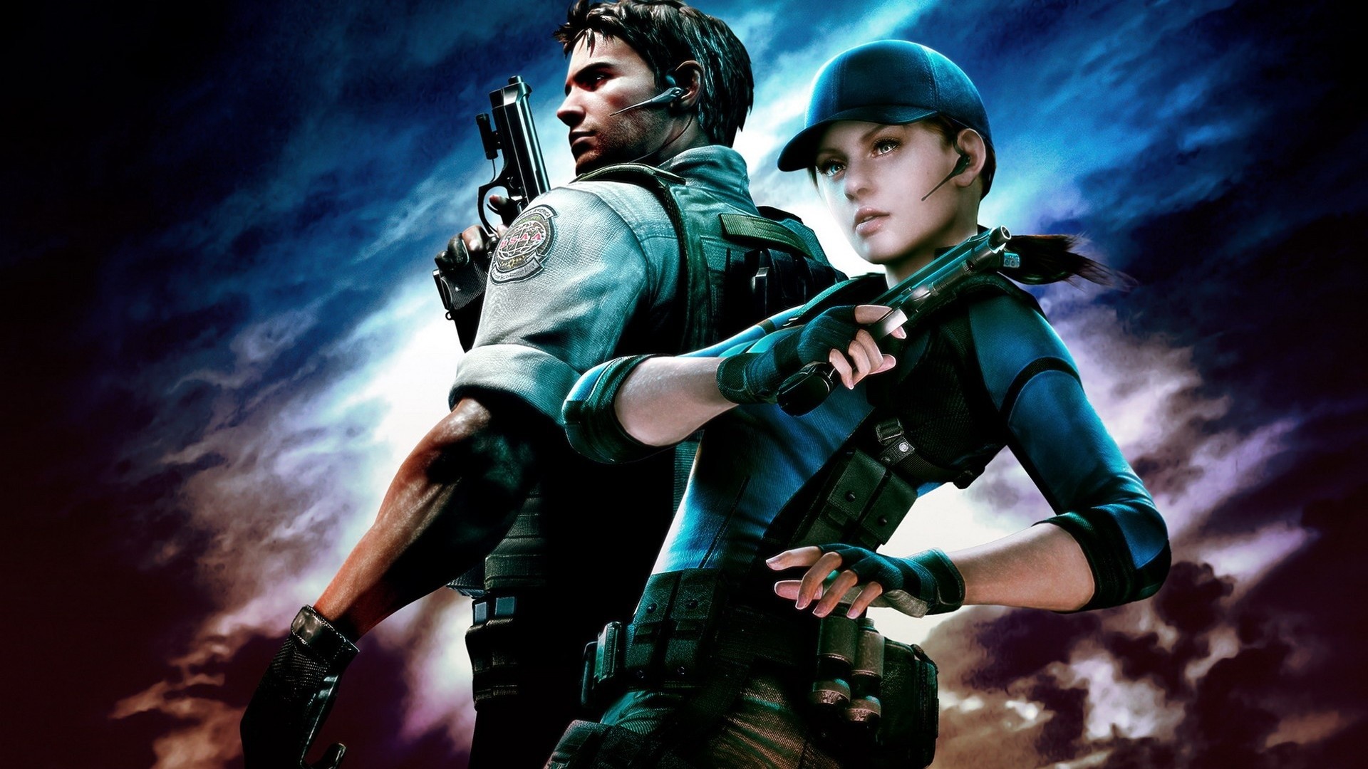 Resident Evil Chris and Jill My 2 favourite characters alongside with Four Eyes RE OPRC