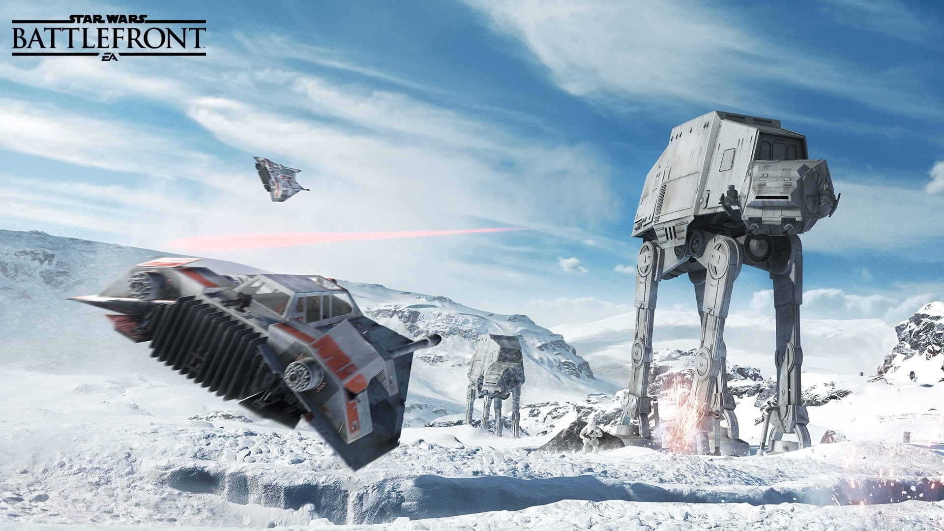High Definition HD 1080p: (fits on: 1600×900, 1366×768,  1280×720). Star Wars: Battlefront 4 HD
