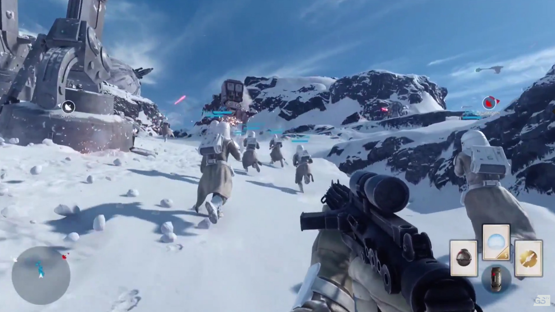 Star Wars Battlefront In Game for 1920 x 1080 HDTV 1080p resolution