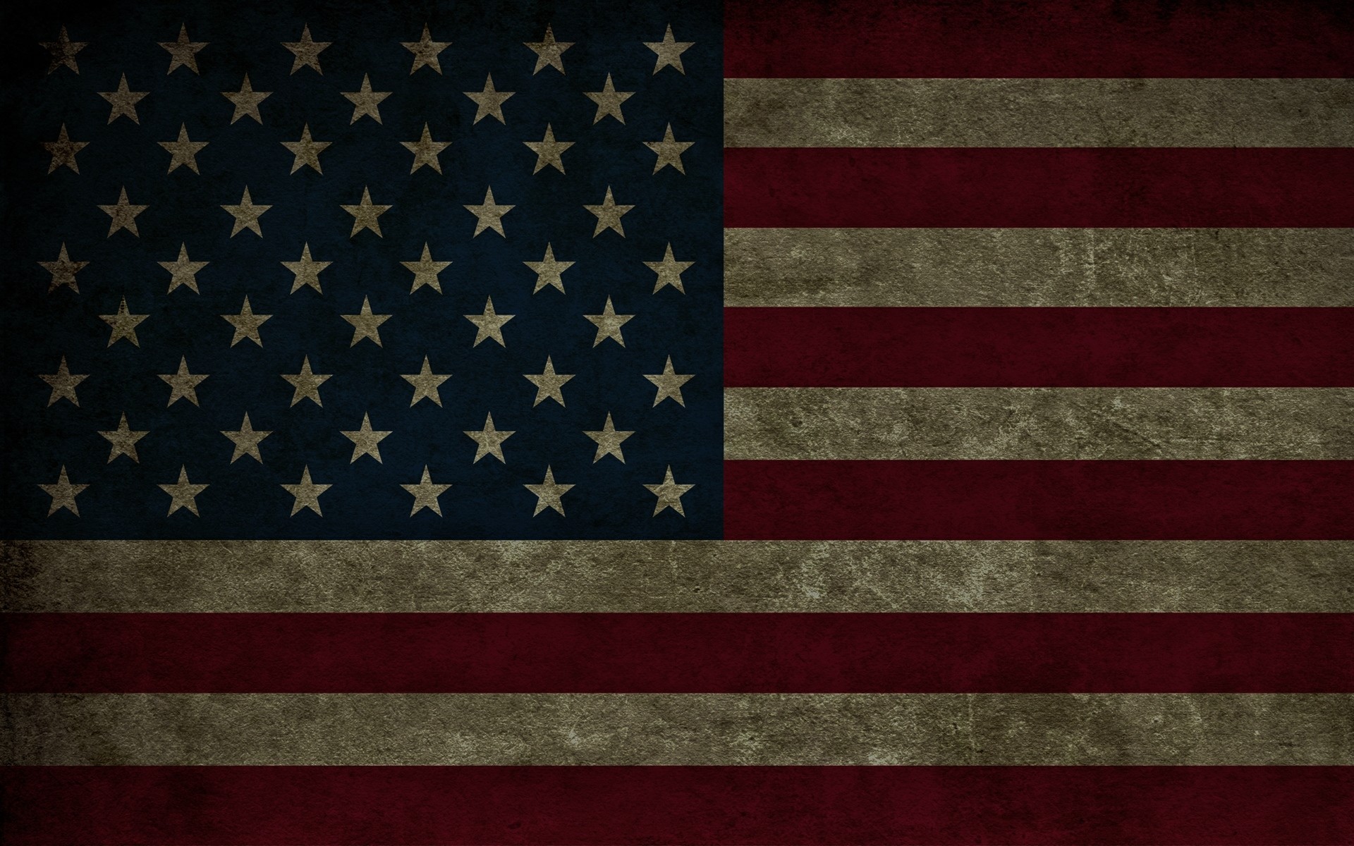 Worn US Flag – Hi res