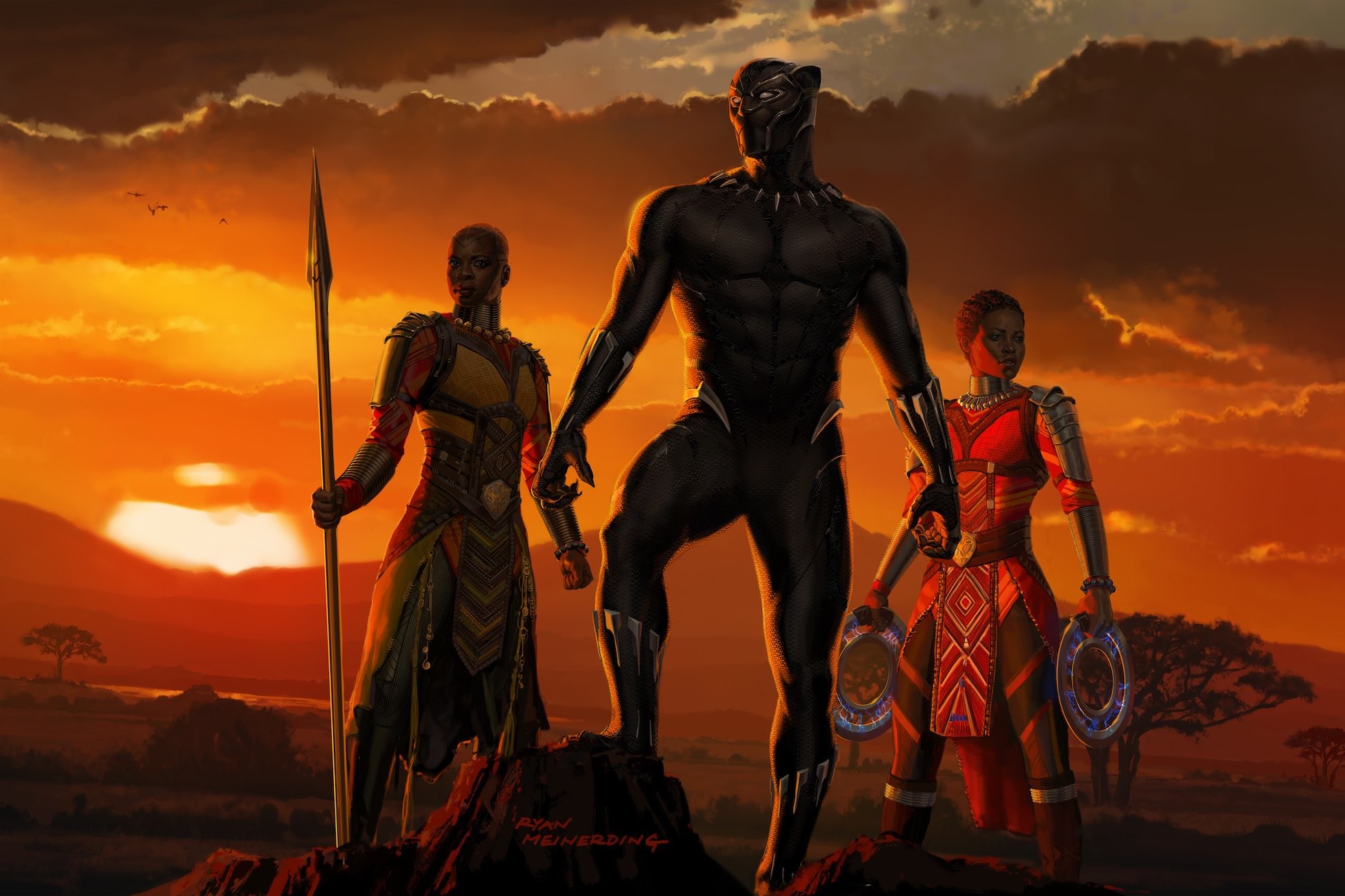 Movie – Black Panther Black Panther Marvel Wallpaper