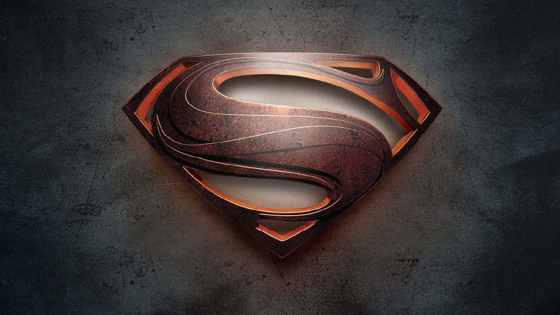 Superman Logo Wallpaper HD Man of Steel 1080p Genovic