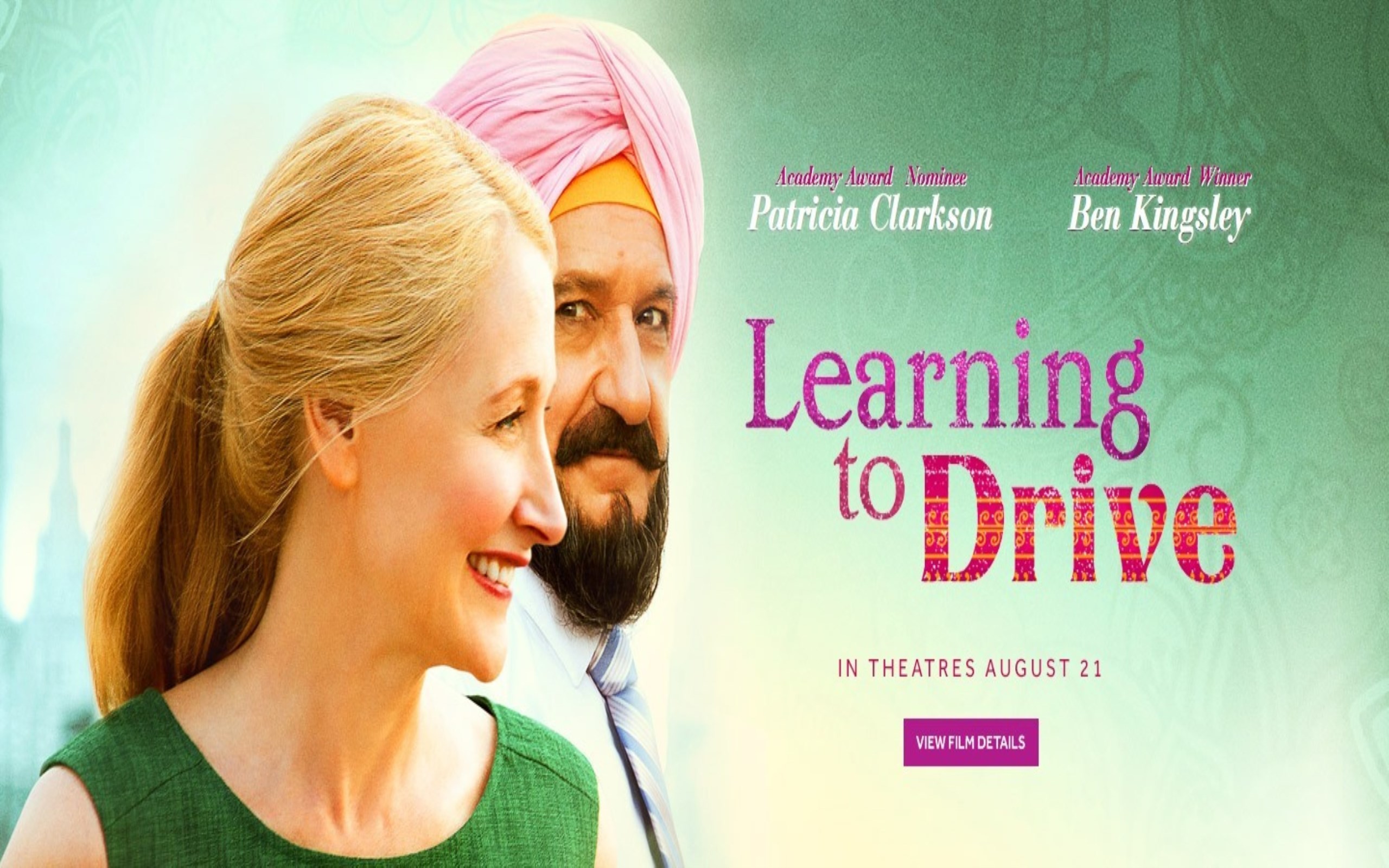 Learning to Drive Movie Poster Wallpaper
