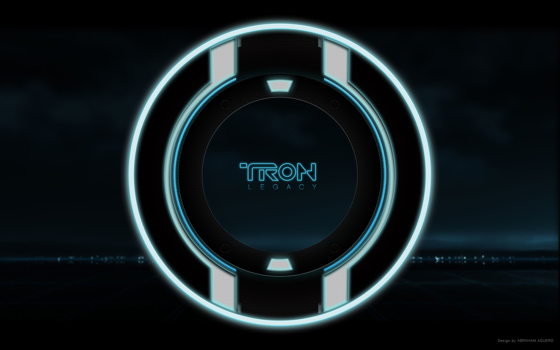 Tron Disk Desktop Background. Download