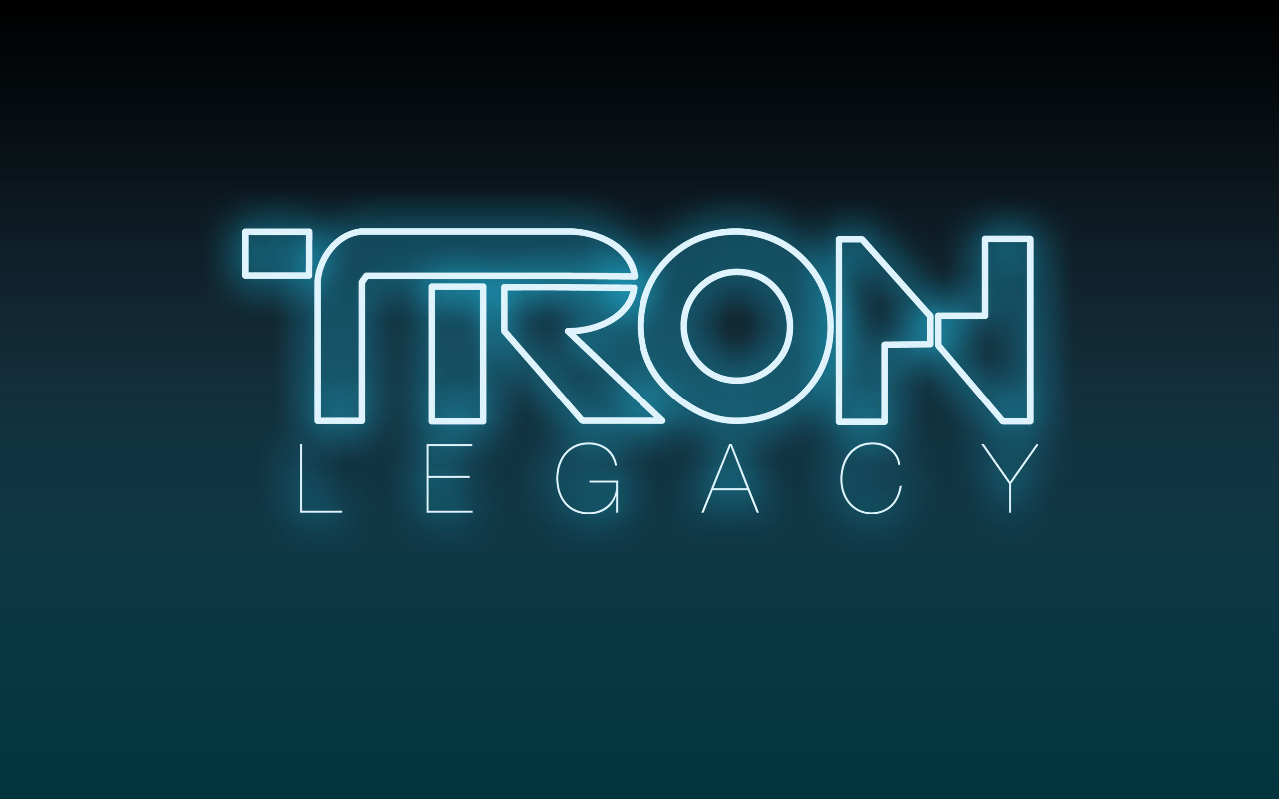 Disneys Tron Legacy Movie Logo wallpaper – Click picture for high resolution HD wallpaper