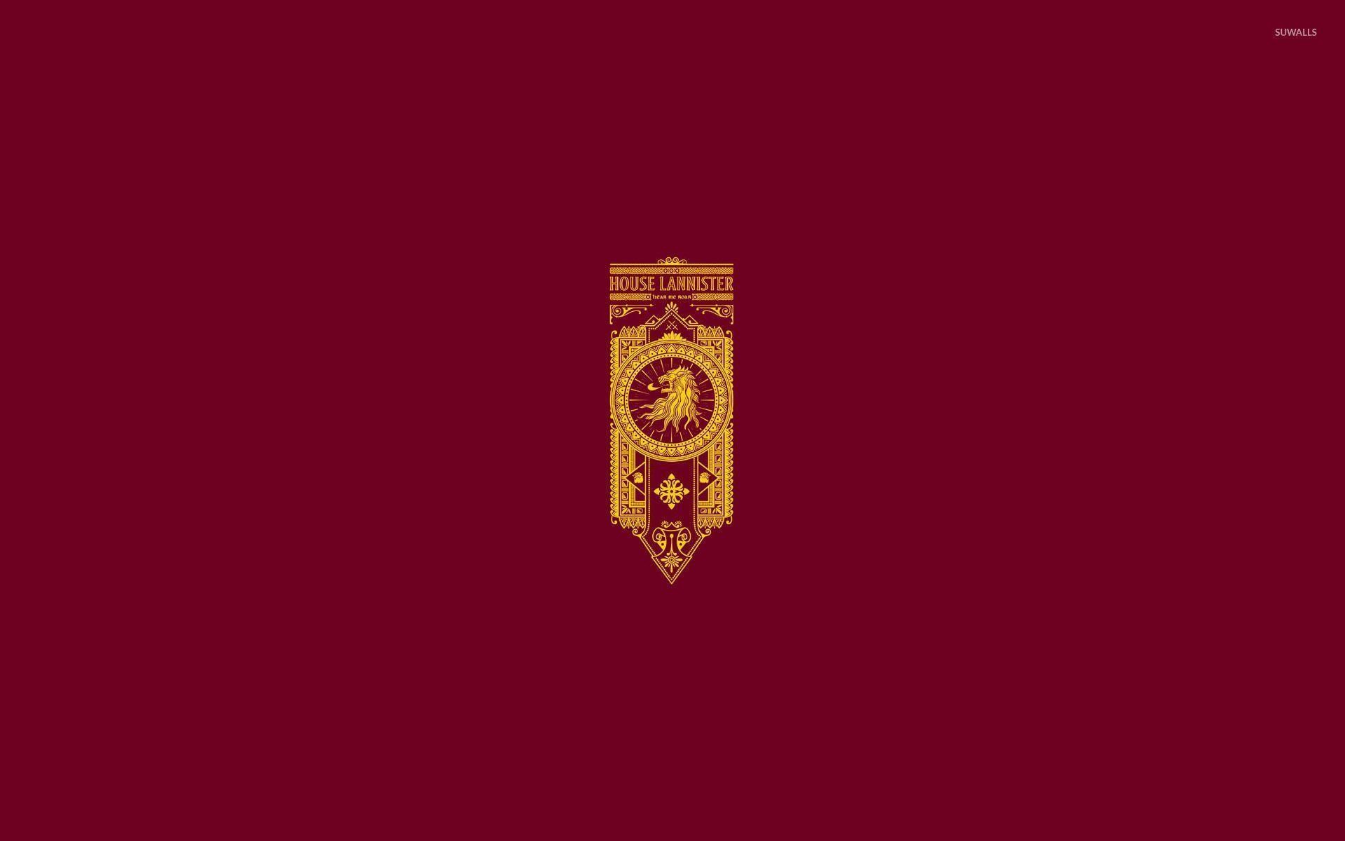 House Lannister wallpaper – Minimalistic wallpapers –